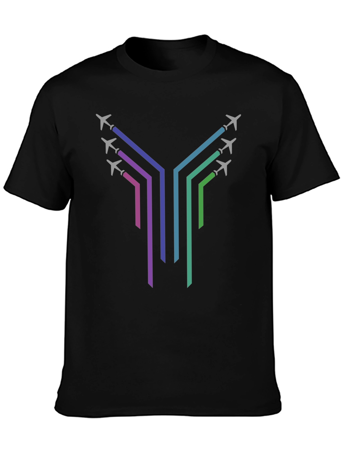 Aviation T-Shirt - Modern Airplane Design