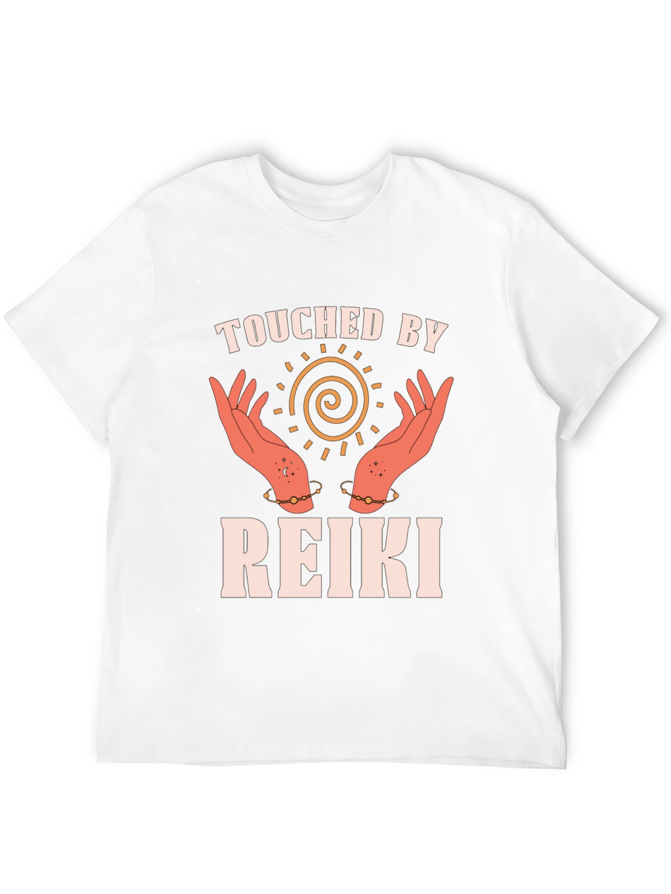 Touched by Reiki Spiritual Graphic Tee