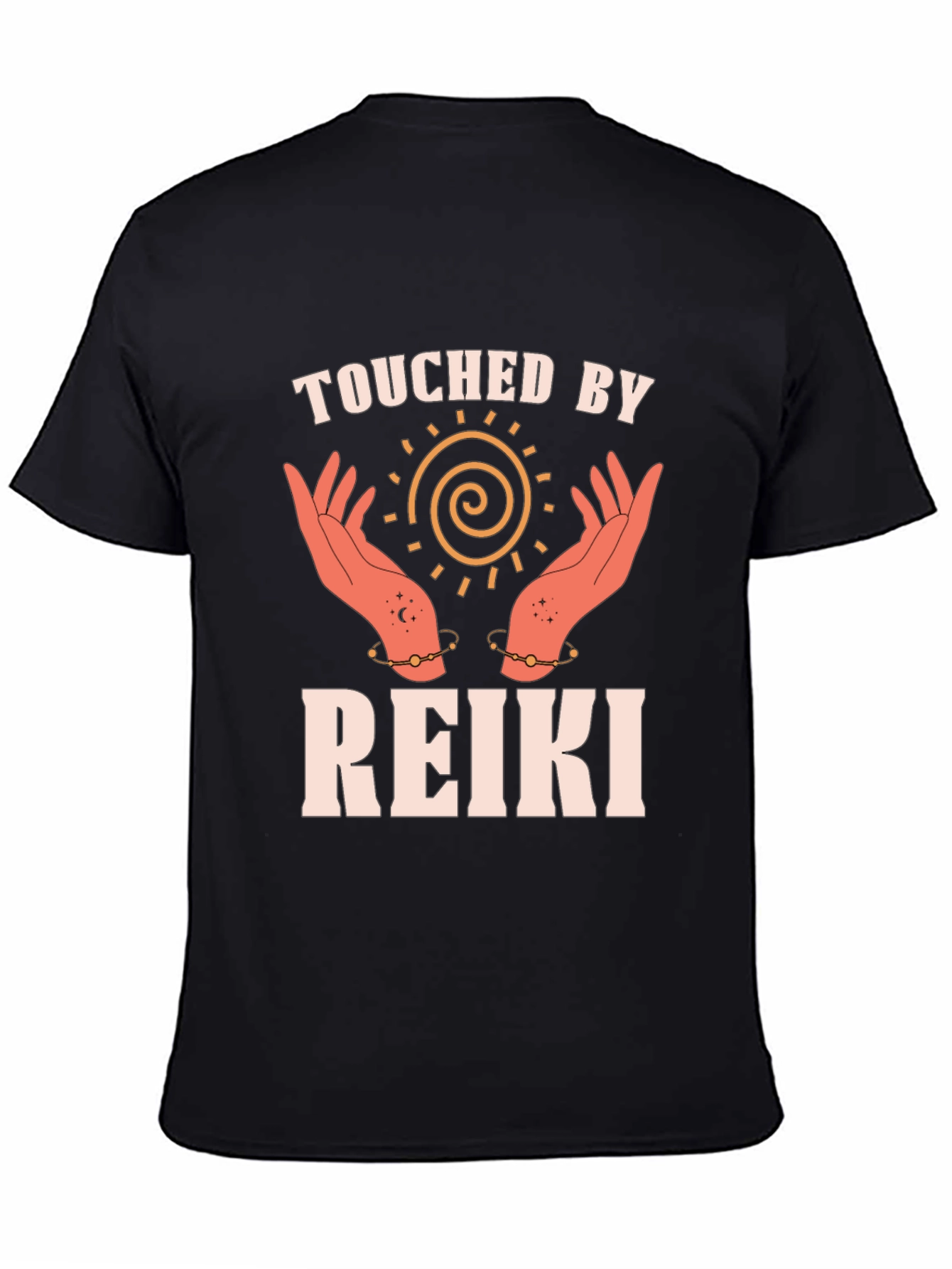 Touched by Reiki Spiritual Graphic Tee