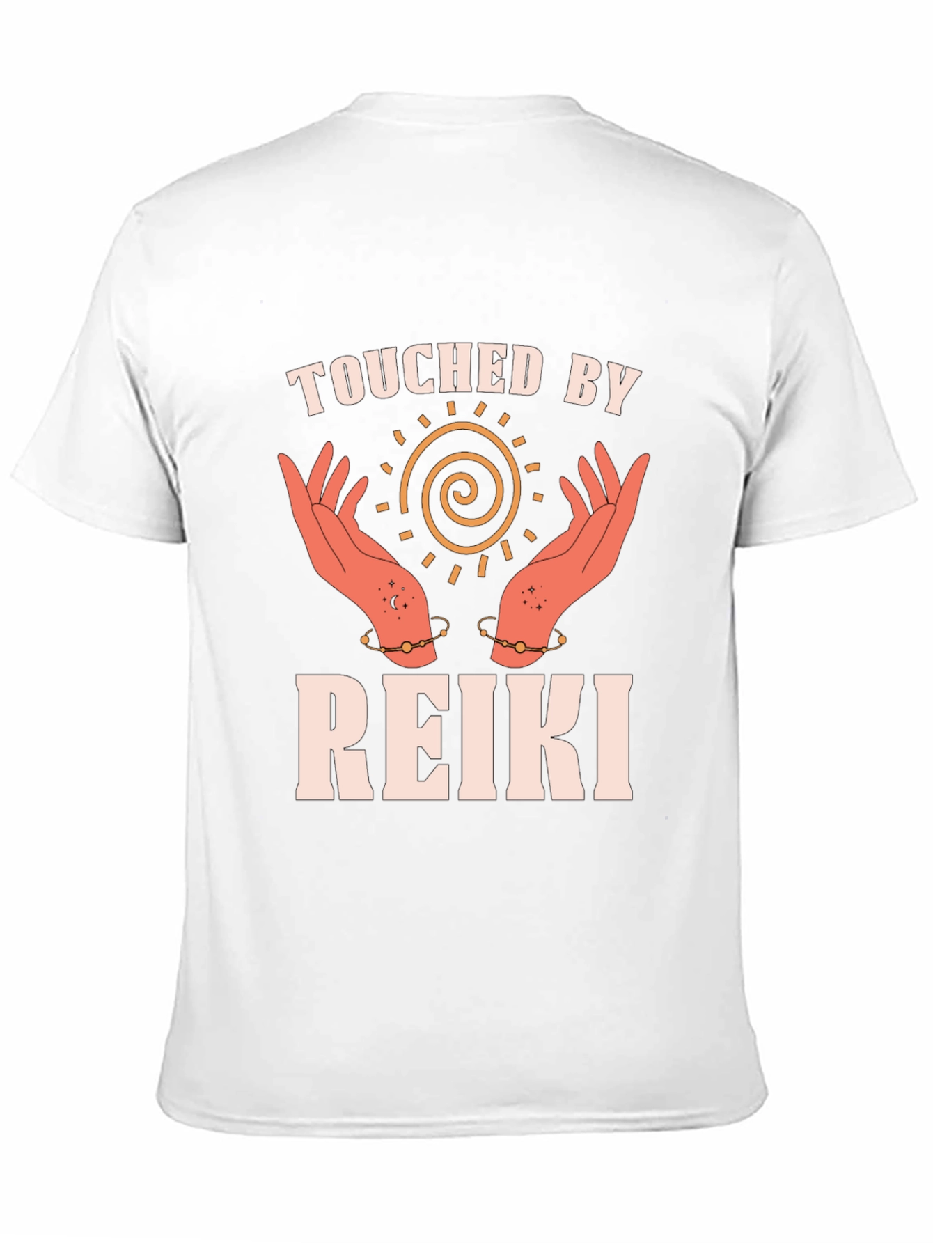 Touched by Reiki Spiritual Graphic Tee