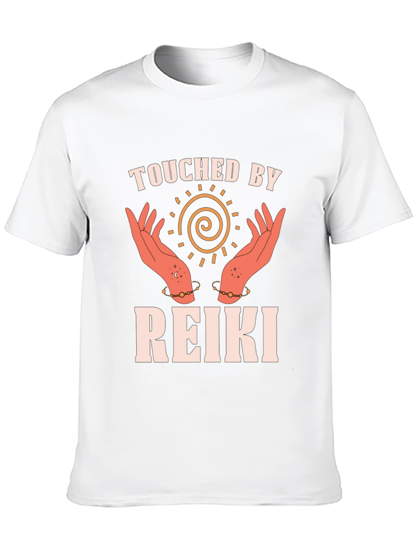 Touched by Reiki Spiritual Graphic Tee