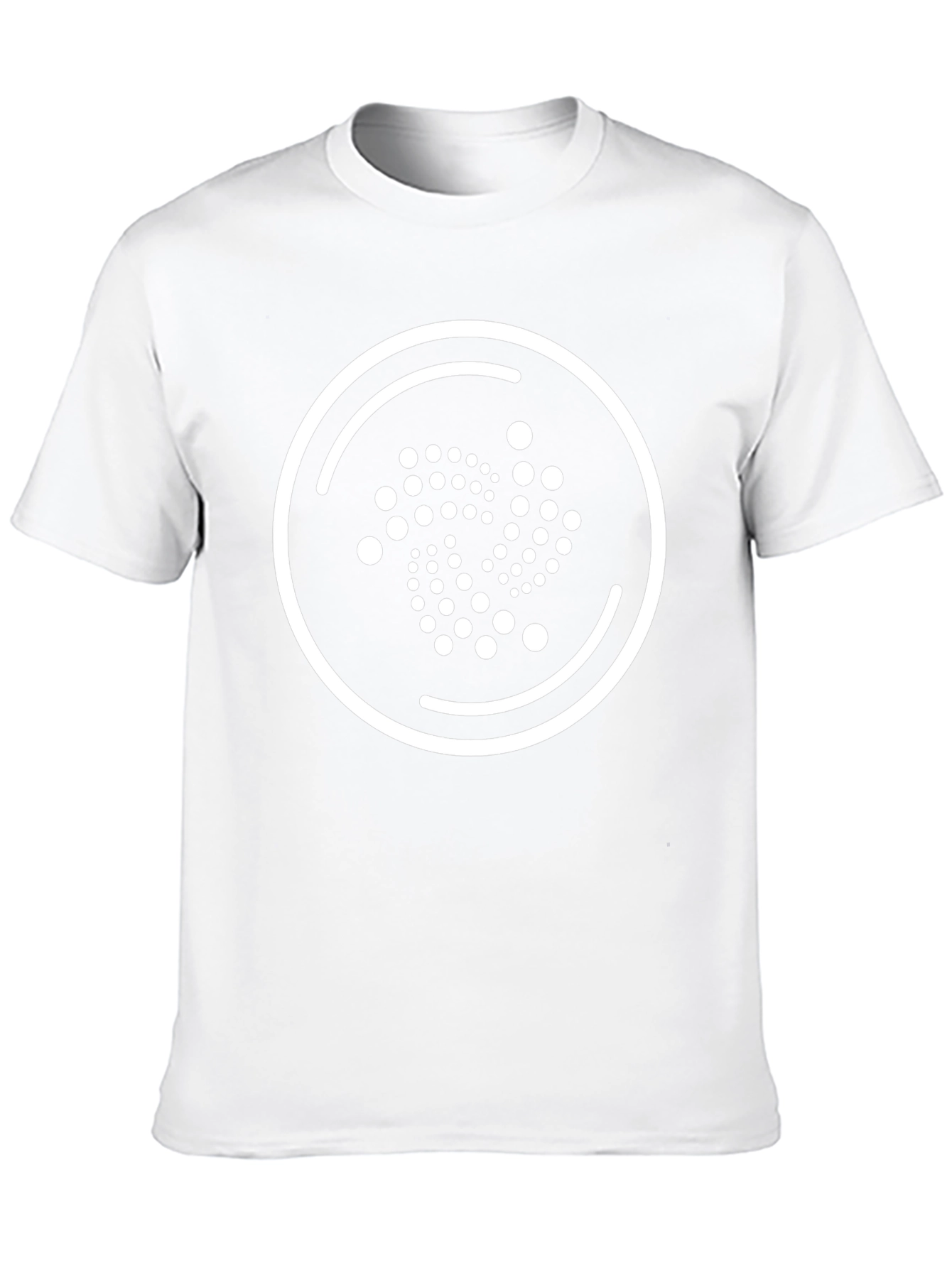 IOTA Crypto Logo Black T-Shirt