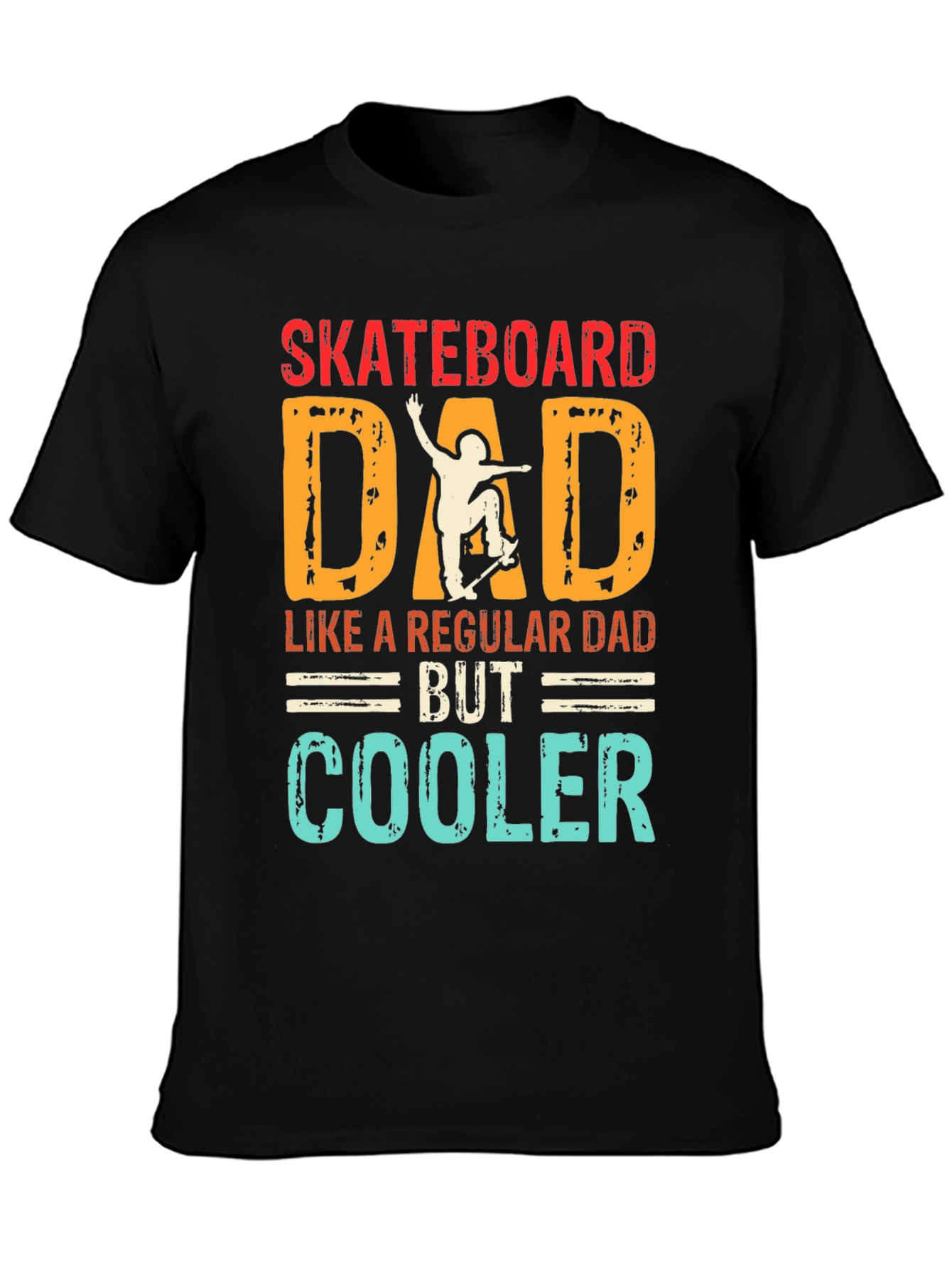Skateboard Dad T-Shirt - Cool Dad Gift