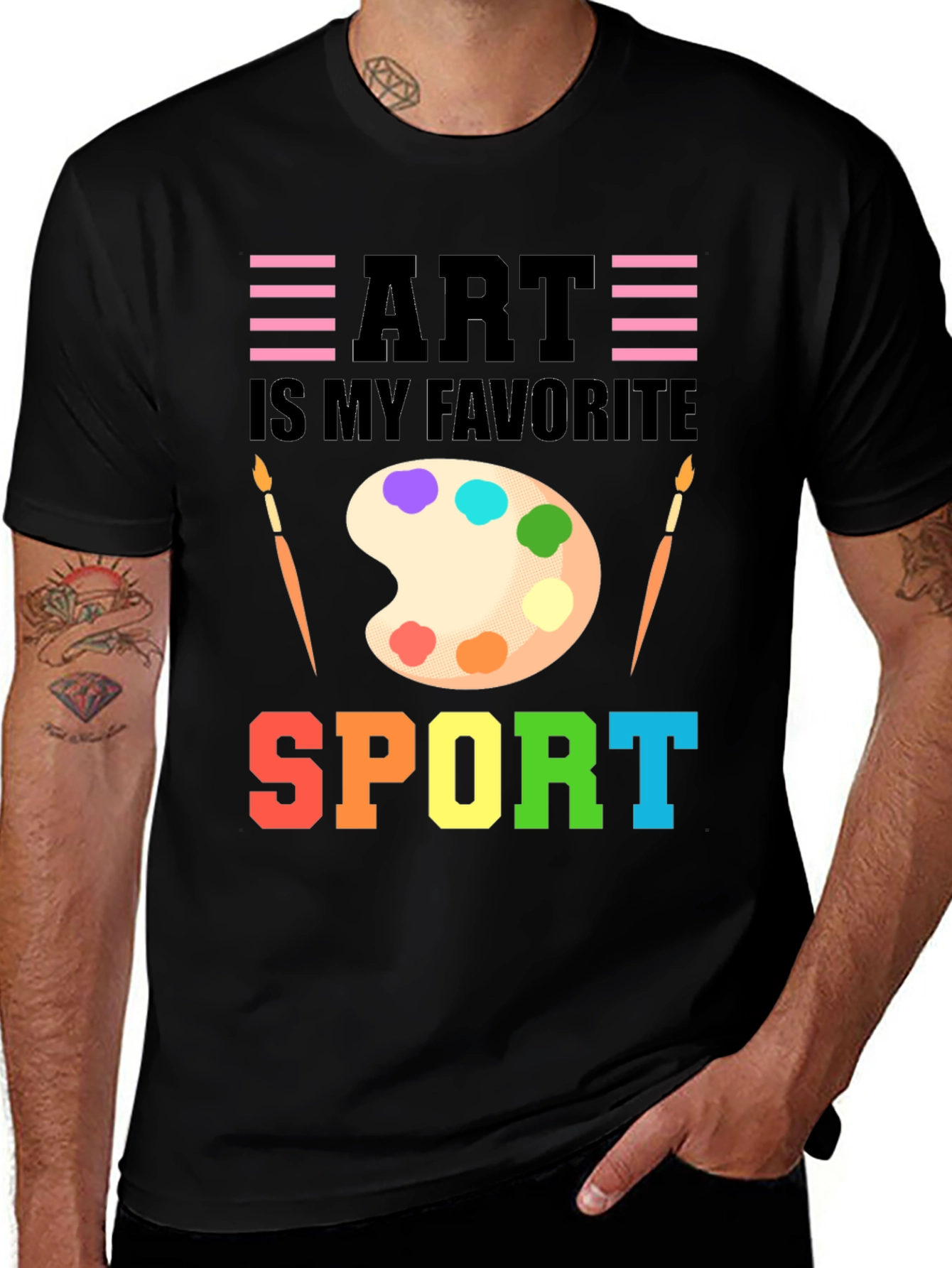Art is My Favorite Sport T-Shirt