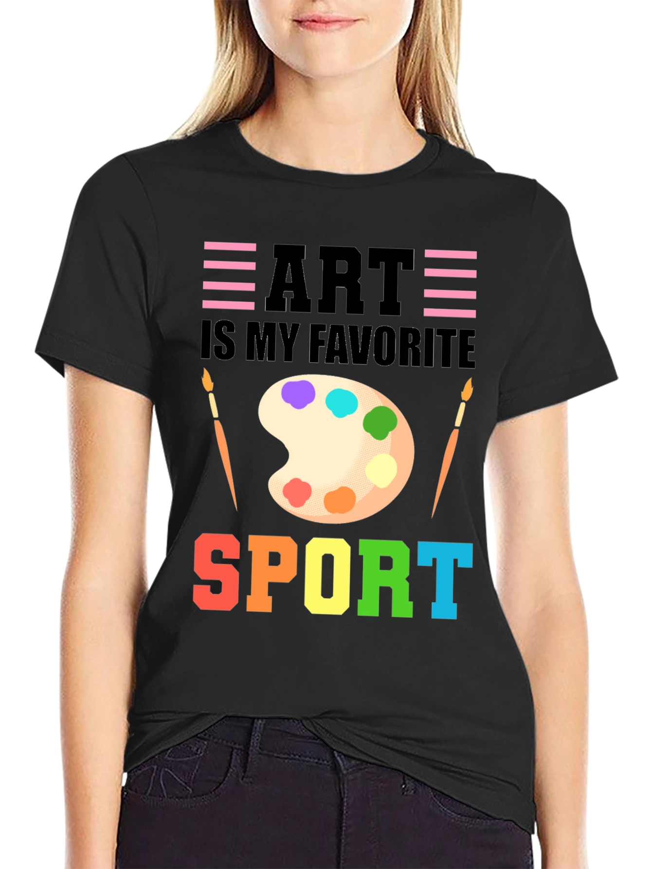 Art is My Favorite Sport T-Shirt