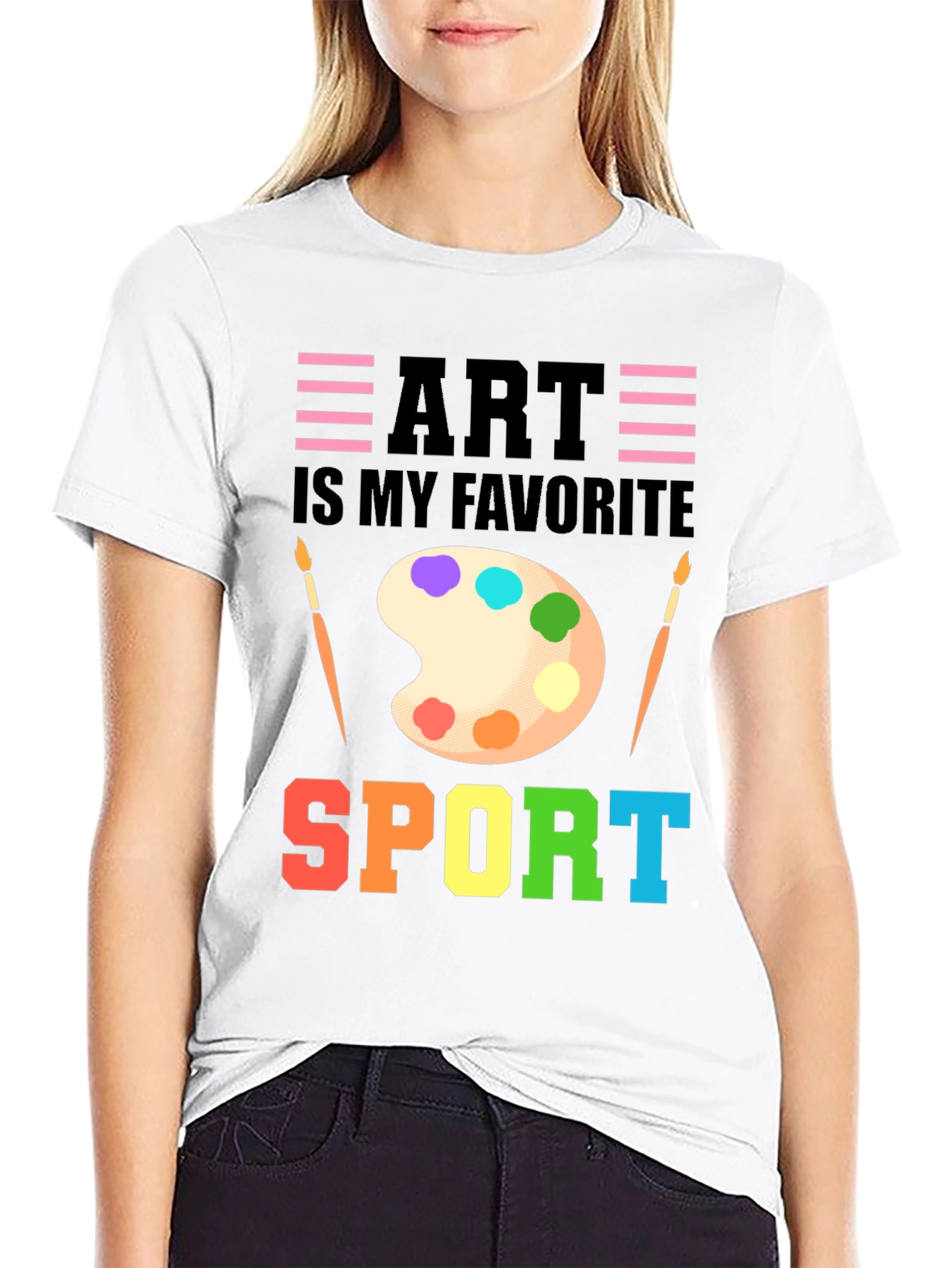 Art is My Favorite Sport T-Shirt