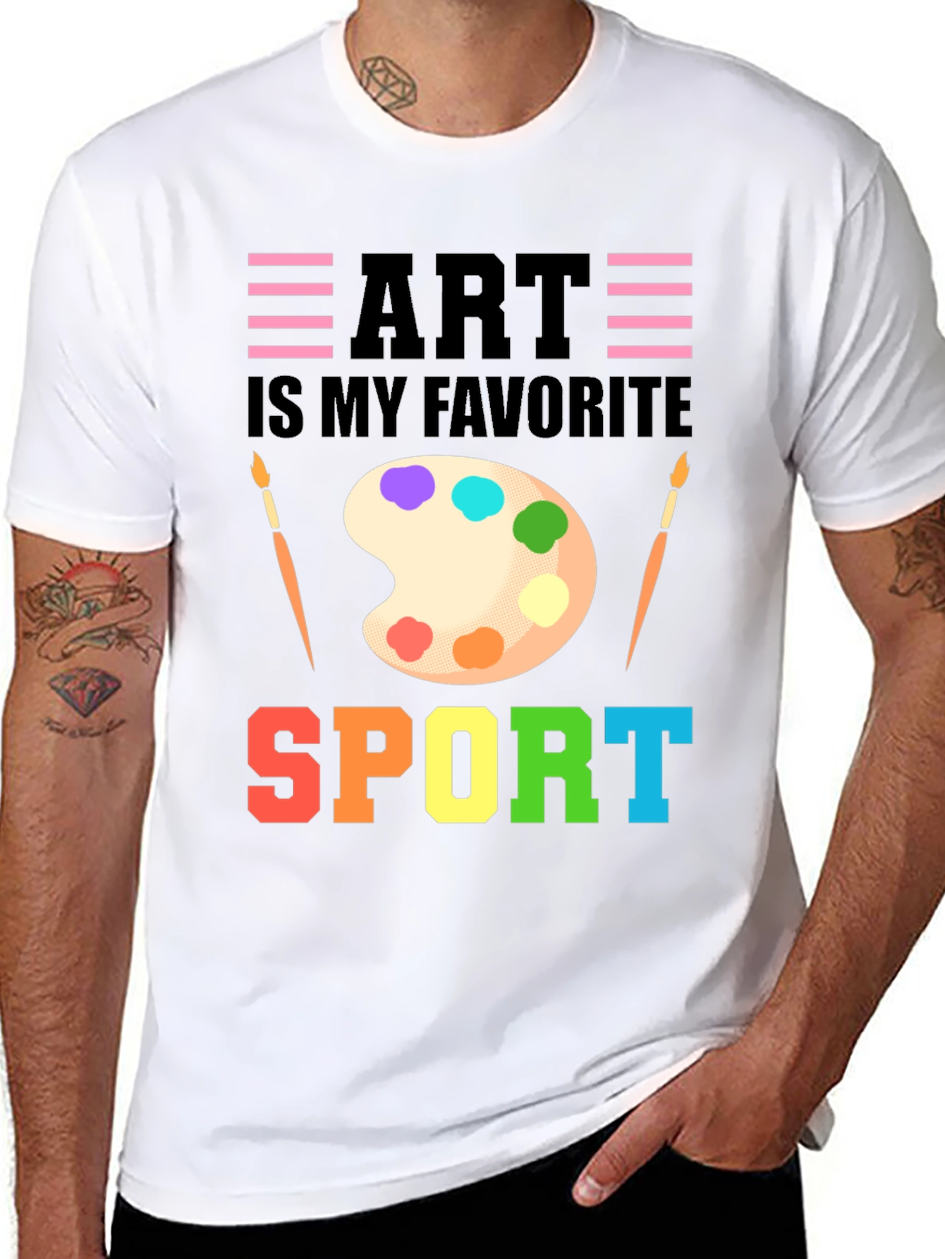 Art is My Favorite Sport T-Shirt