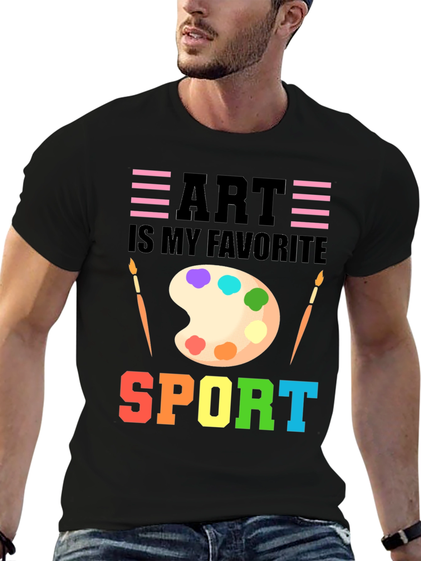 Art is My Favorite Sport T-Shirt