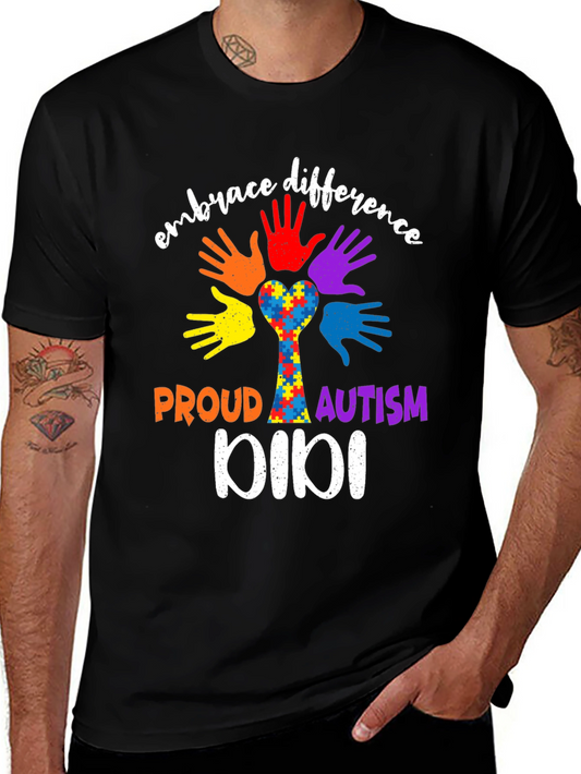 Embrace Difference Autism Awareness T-Shirt