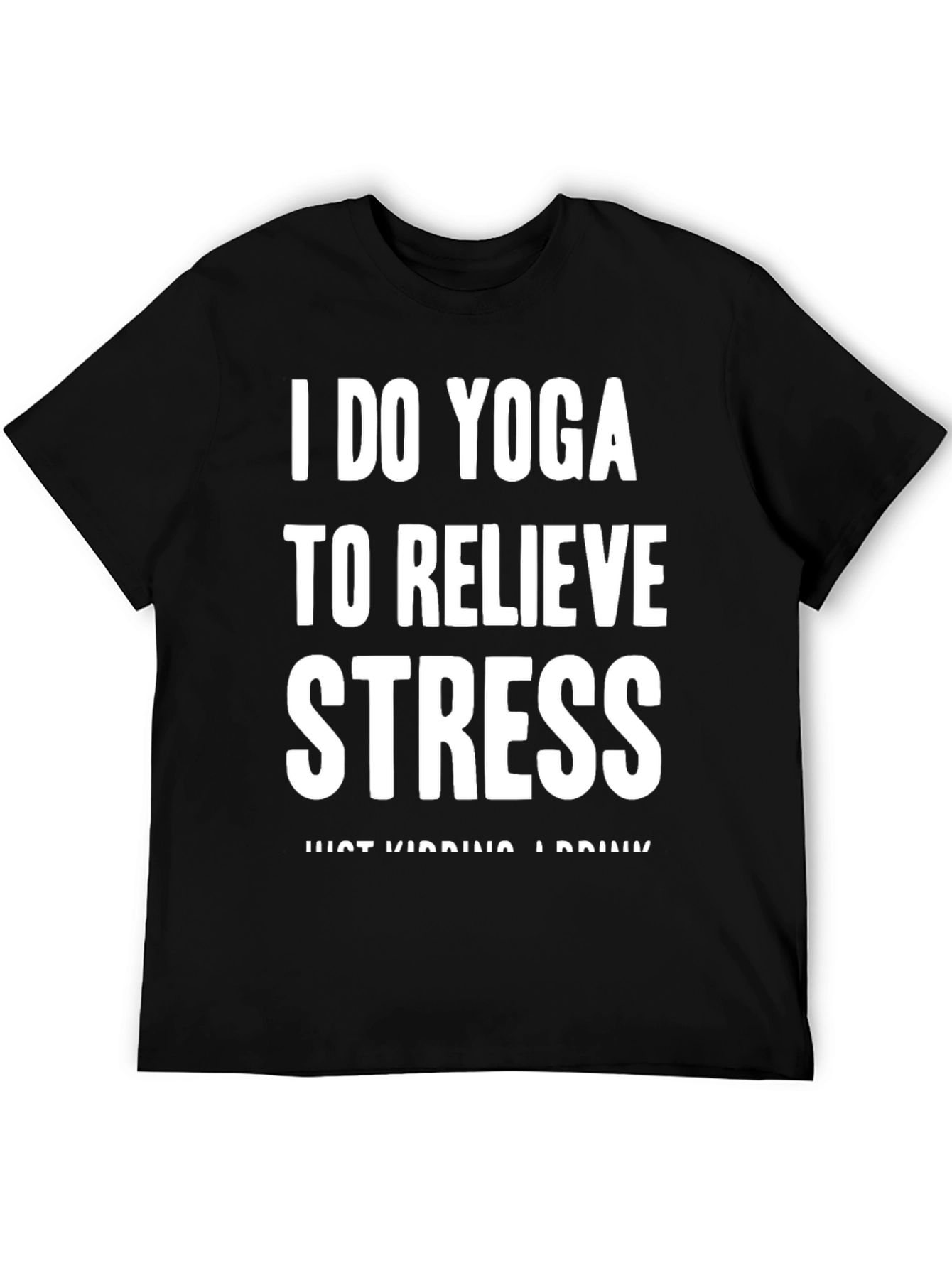 Yoga and Drinks T-Shirt - Funny Workout Tee