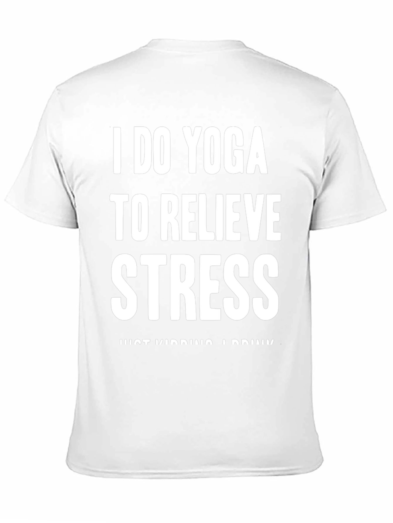 Yoga and Drinks T-Shirt - Funny Workout Tee