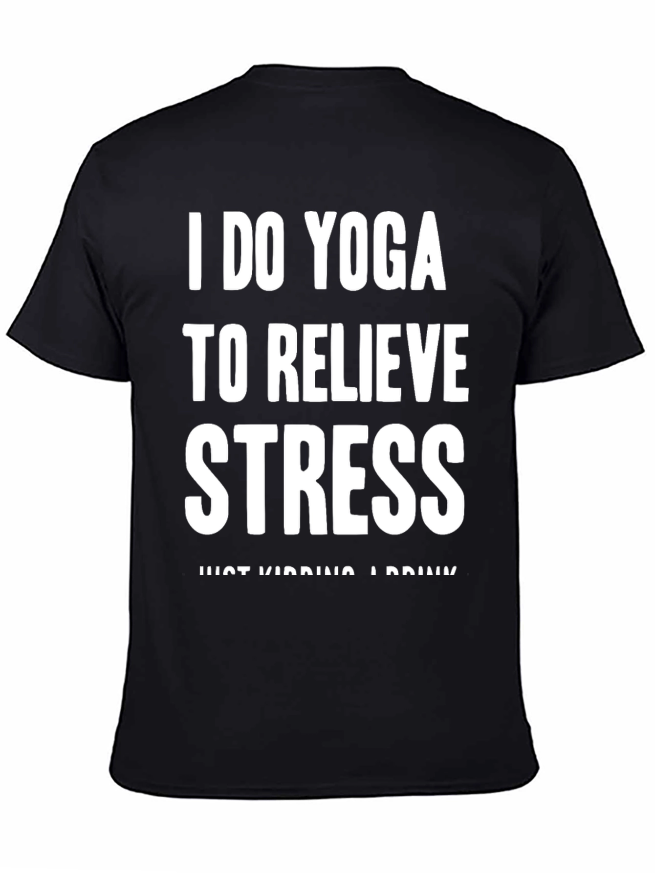 Yoga and Drinks T-Shirt - Funny Workout Tee