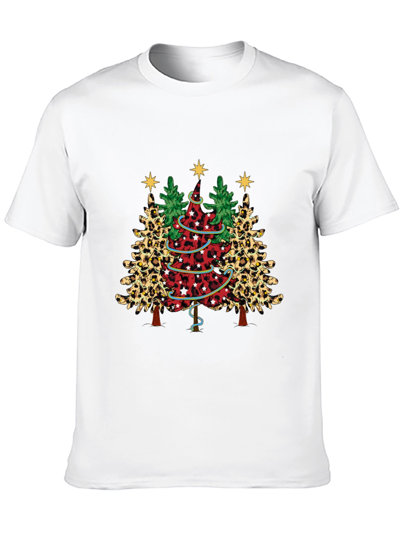 Festive Christmas Tree Graphic Tee