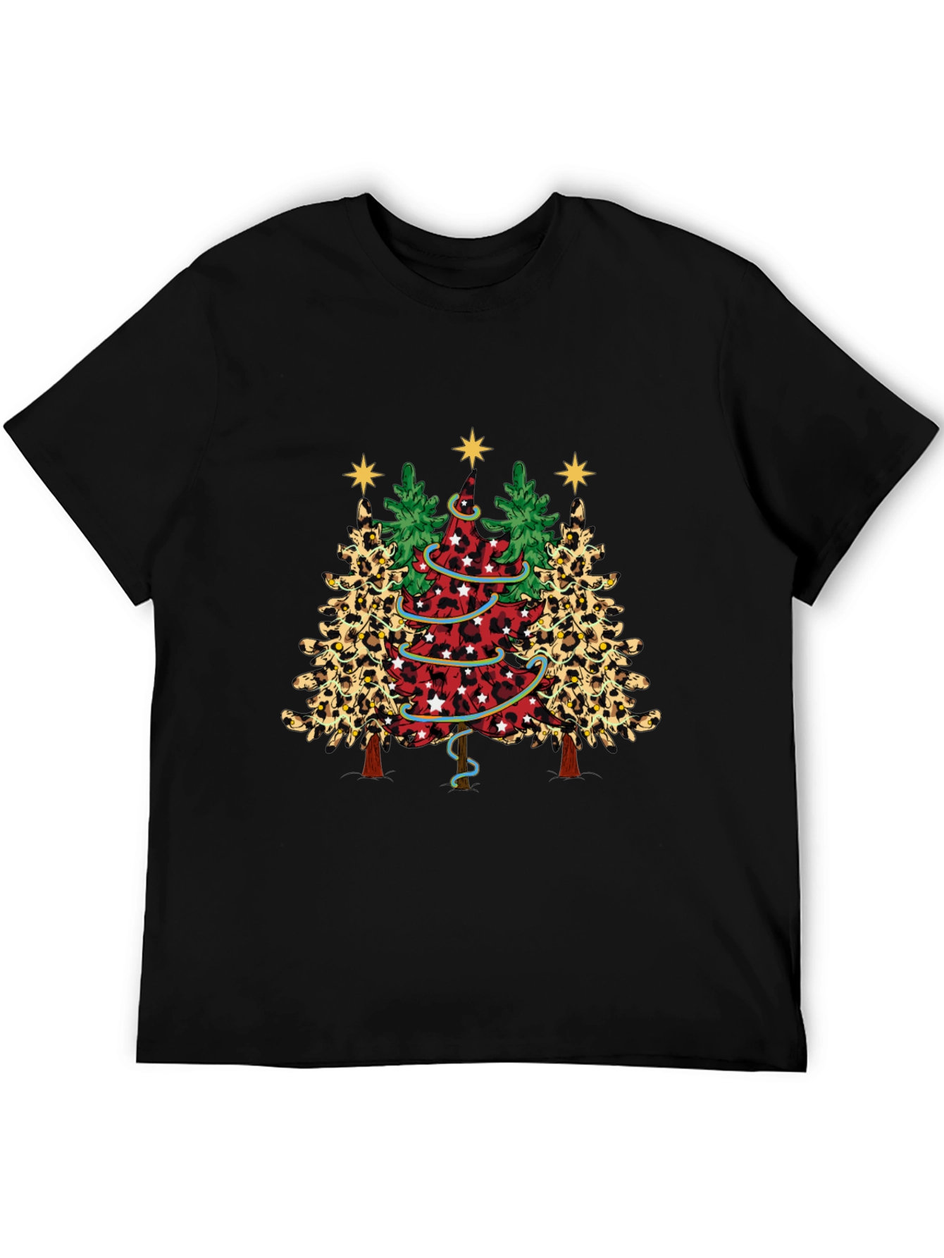Festive Christmas Tree Graphic Tee