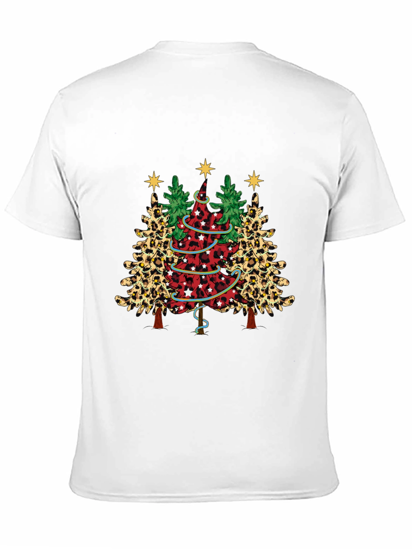 Festive Christmas Tree Graphic Tee