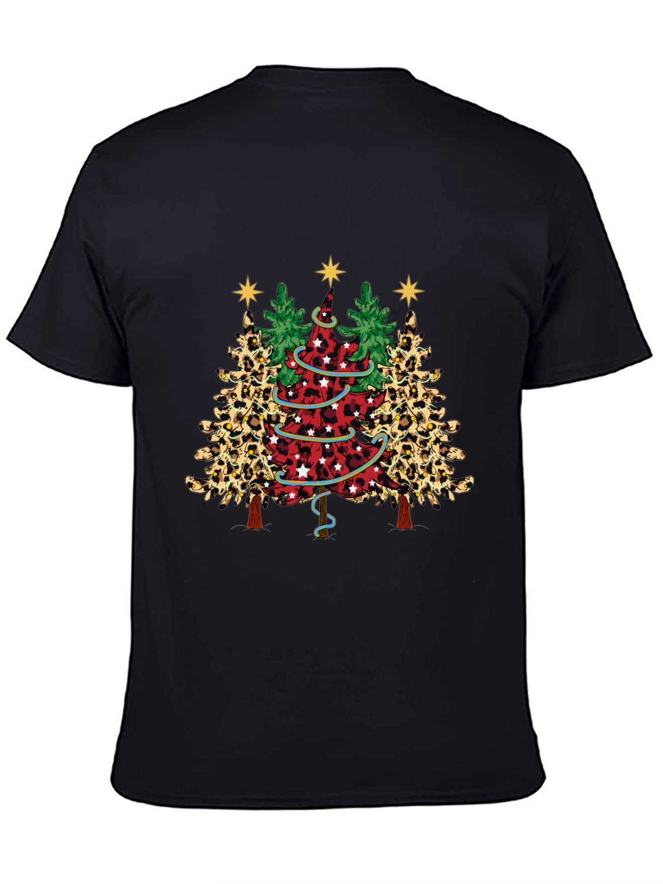 Festive Christmas Tree Graphic Tee