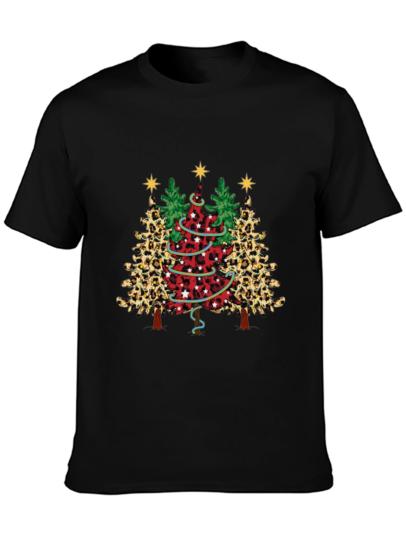 Festive Christmas Tree Graphic Tee