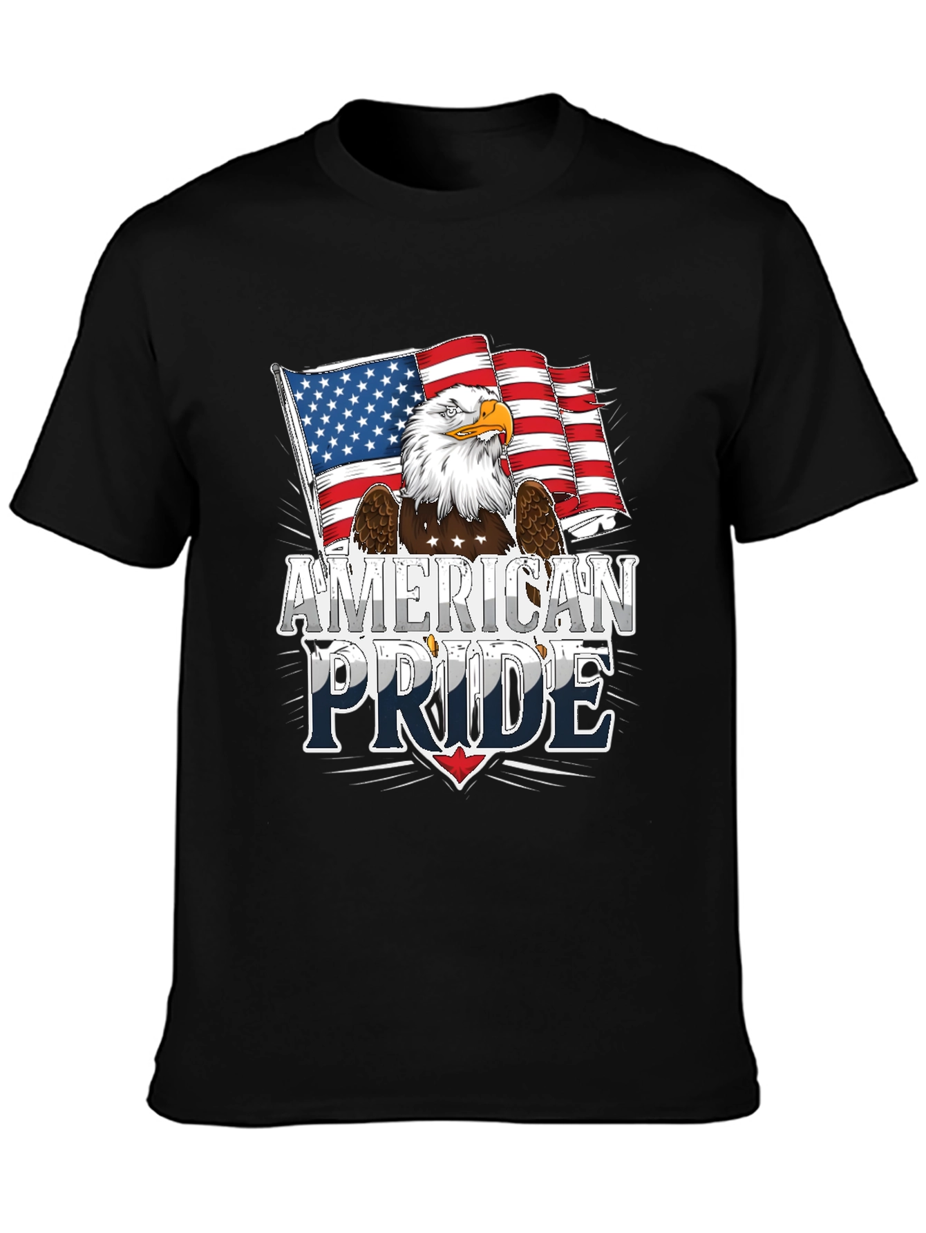 American Pride Eagle Graphic T-Shirt