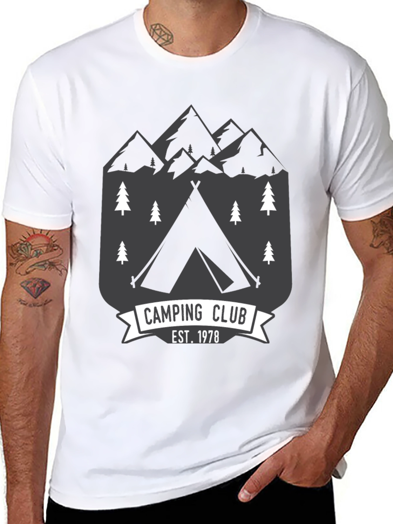 Camping Club EST. 1978 Graphic T-Shirt