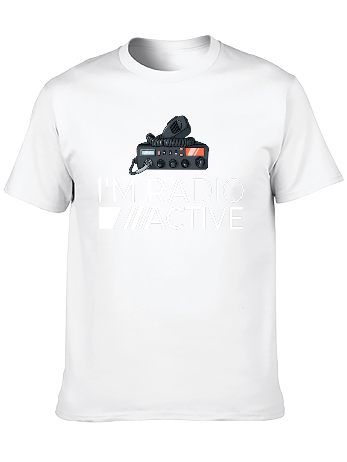 Im Radio Active Graphic T-Shirt