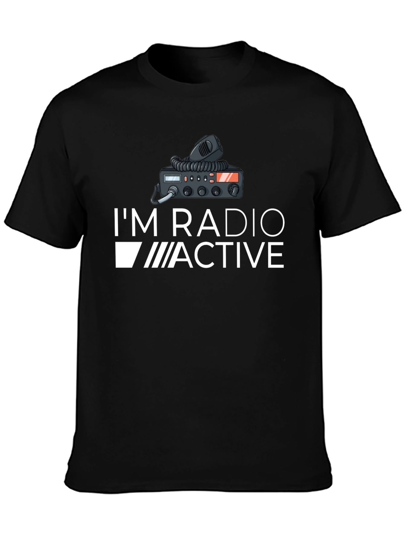 Im Radio Active Graphic T-Shirt