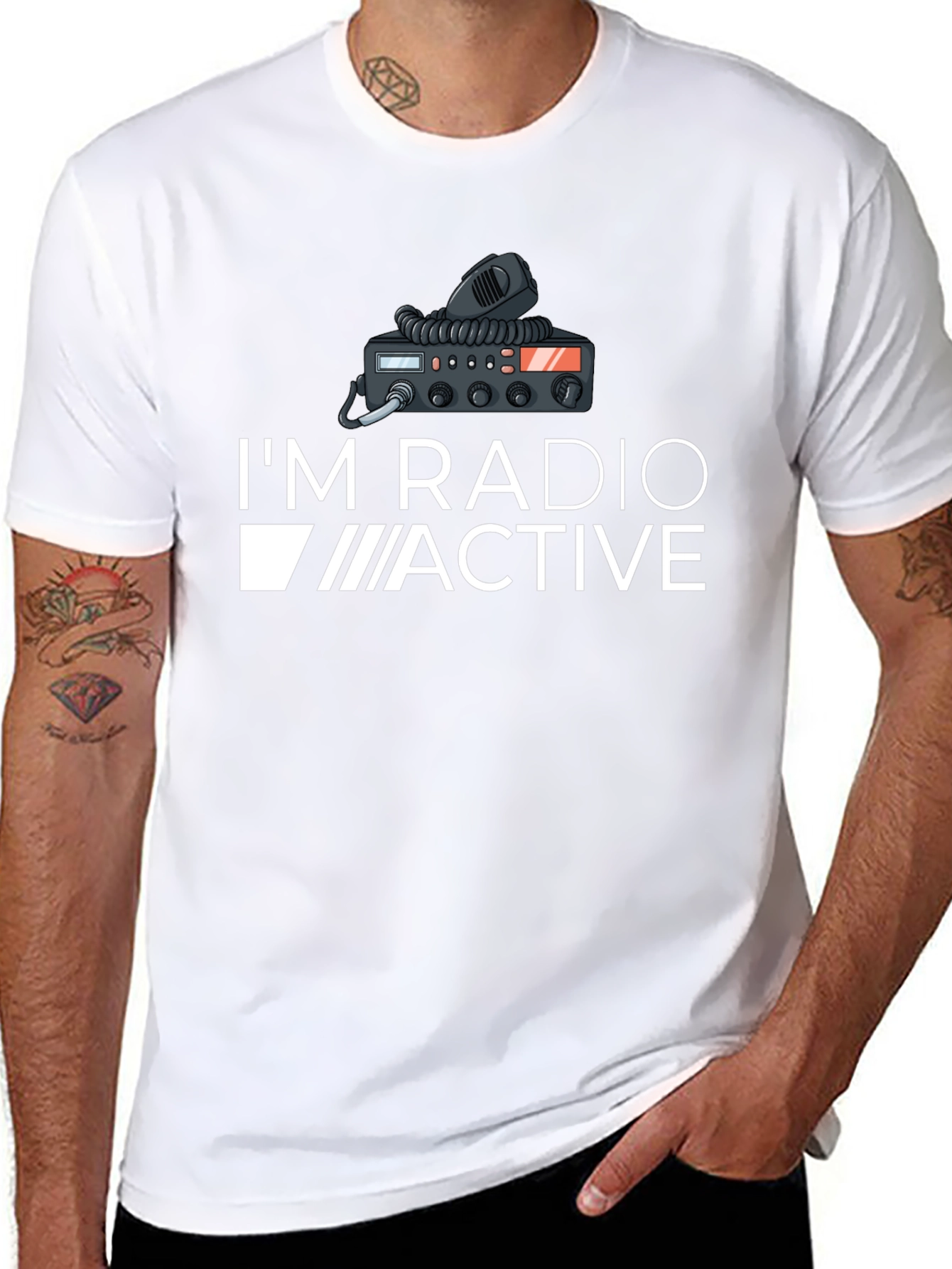 Im Radio Active Graphic T-Shirt