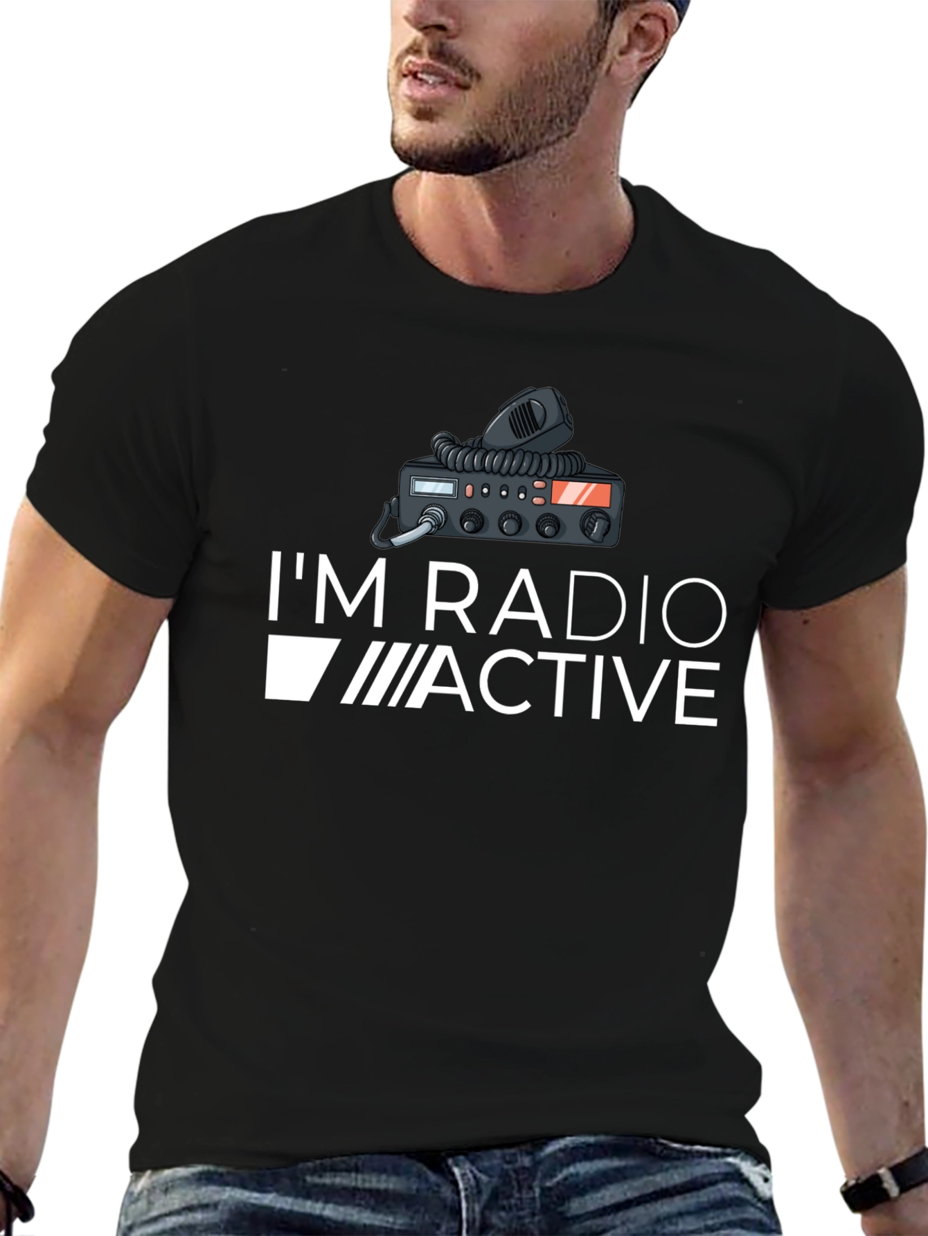 Im Radio Active Graphic T-Shirt