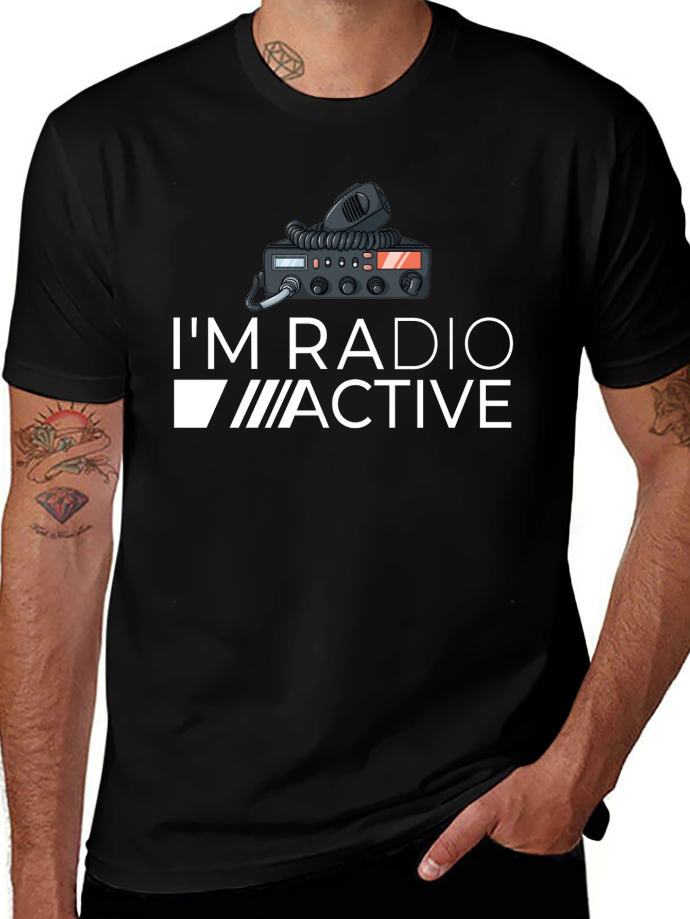 Im Radio Active Graphic T-Shirt