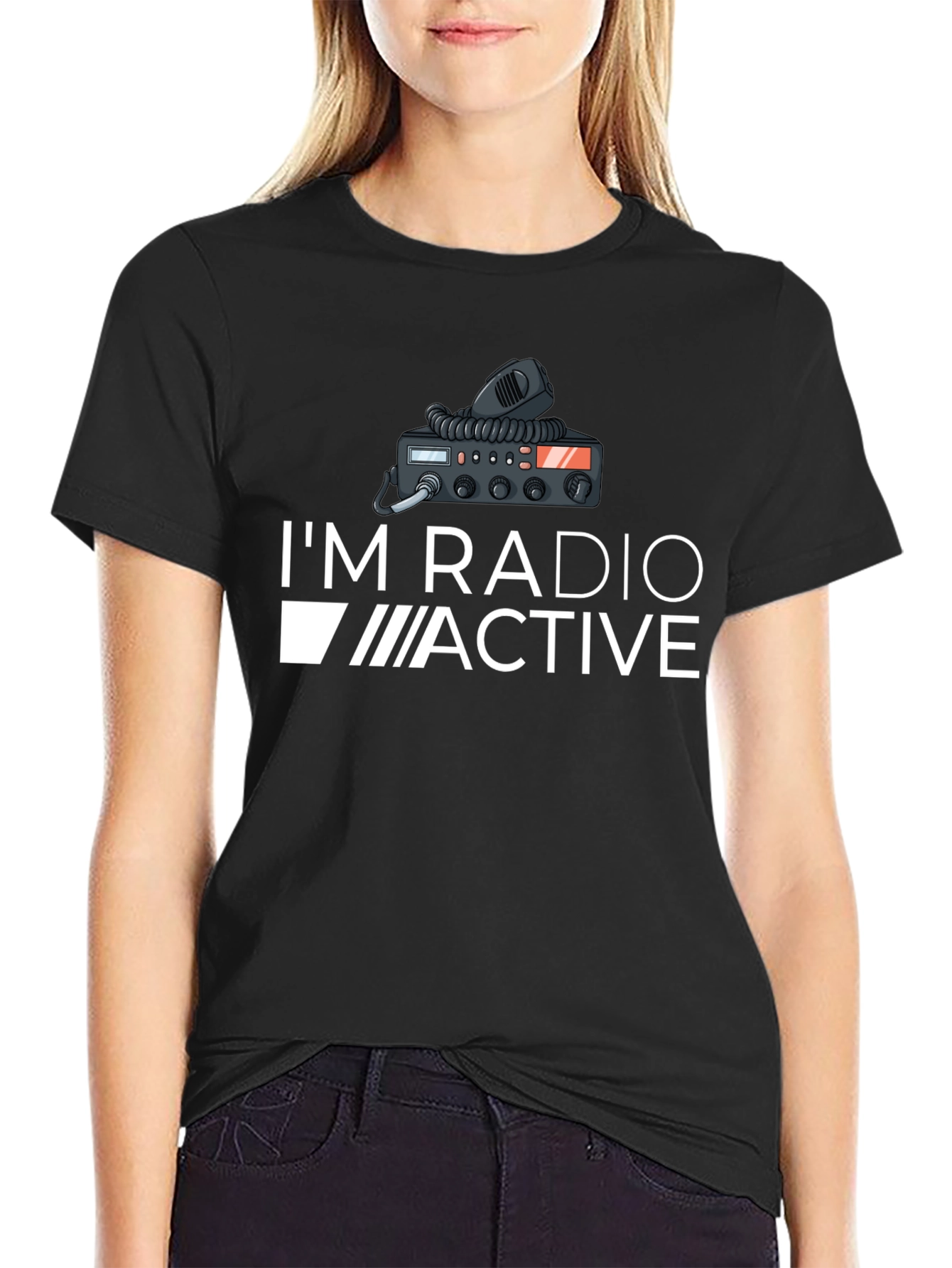 Im Radio Active Graphic T-Shirt
