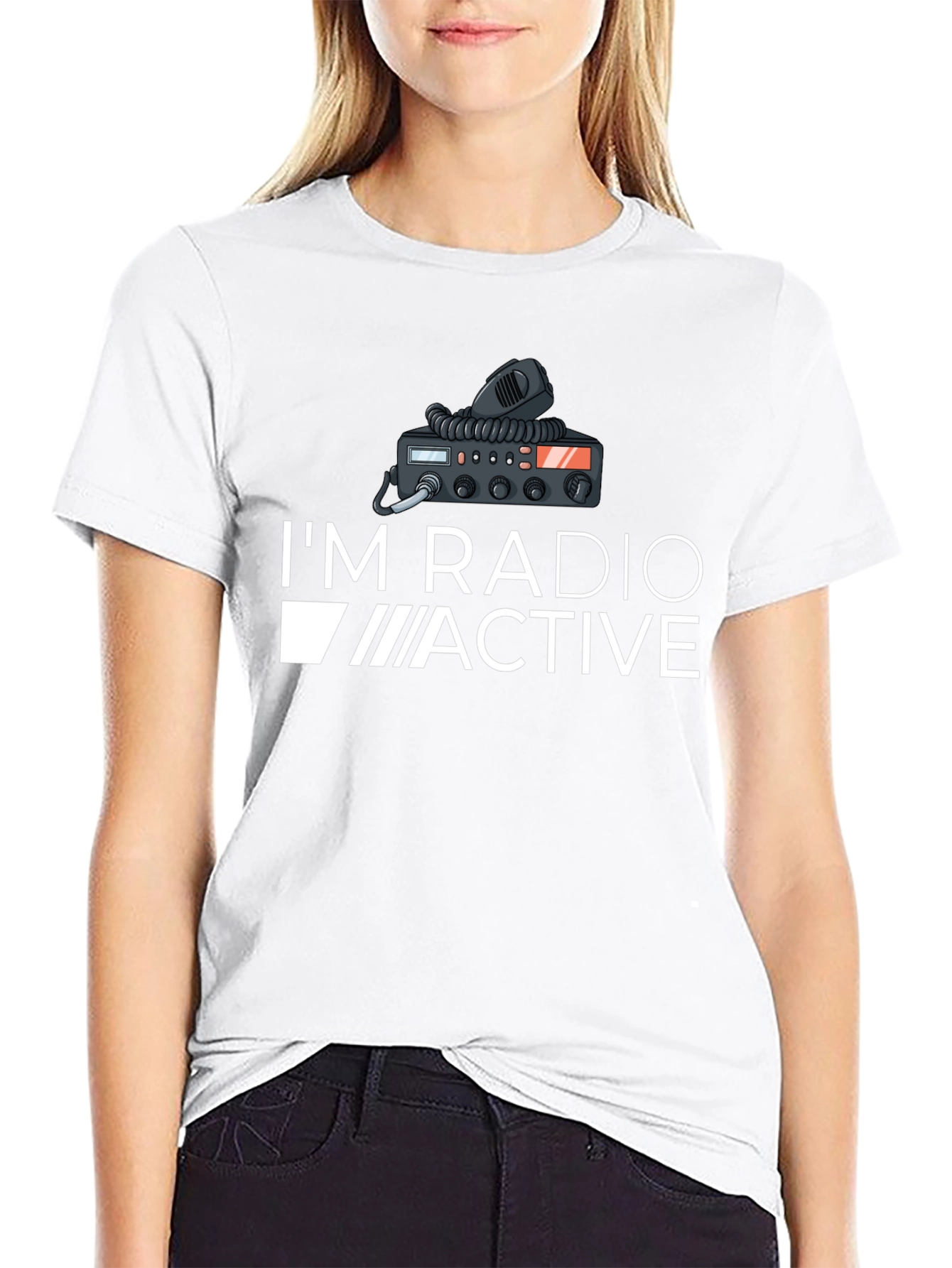 Im Radio Active Graphic T-Shirt