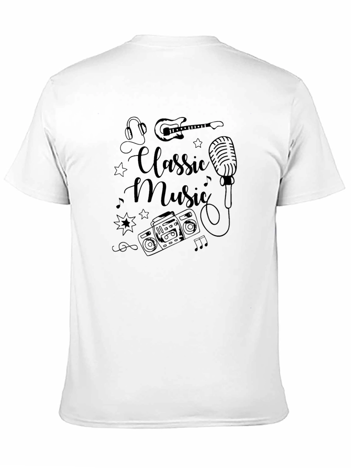 Classic Music T-Shirt - Retro Design