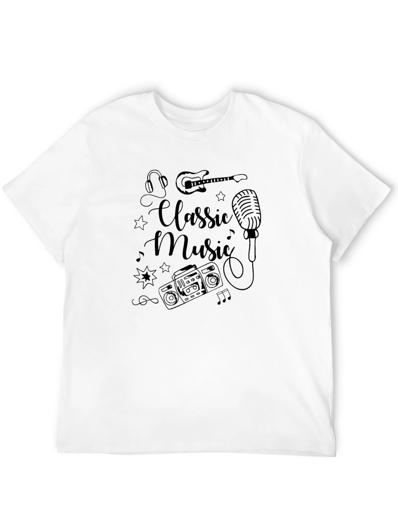 Classic Music T-Shirt - Retro Design
