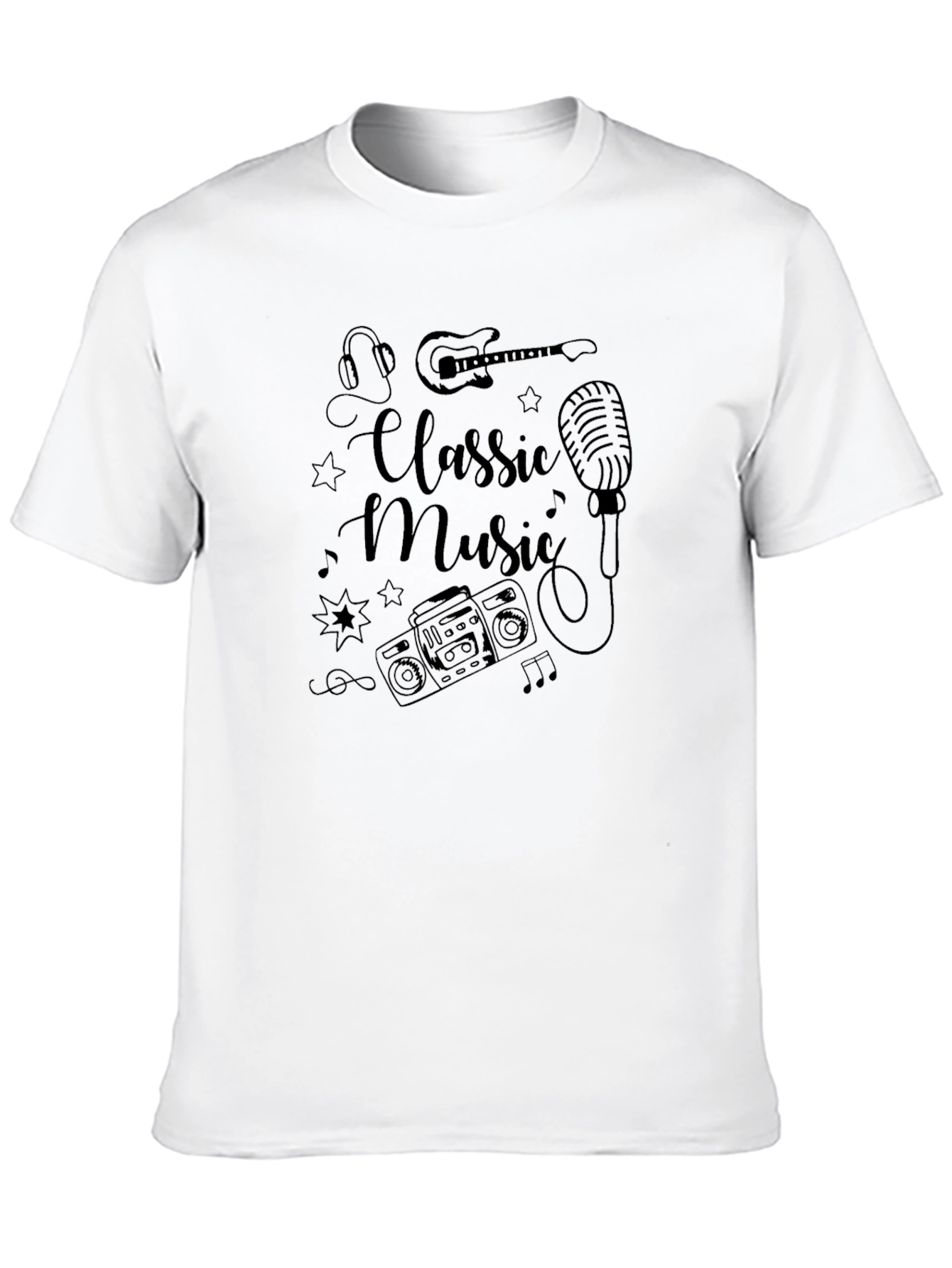 Classic Music T-Shirt - Retro Design