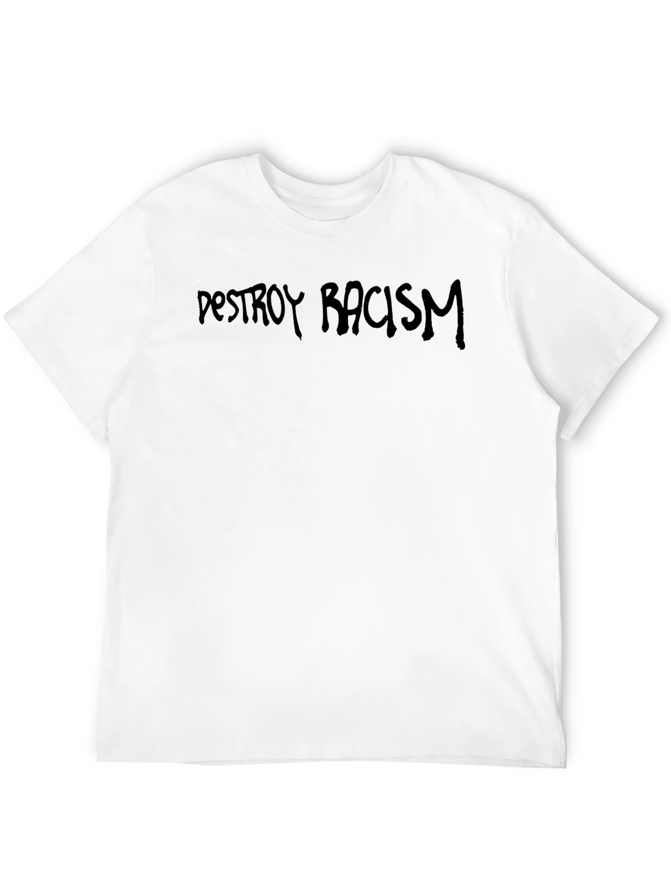 Destroy Racism Black T-Shirt