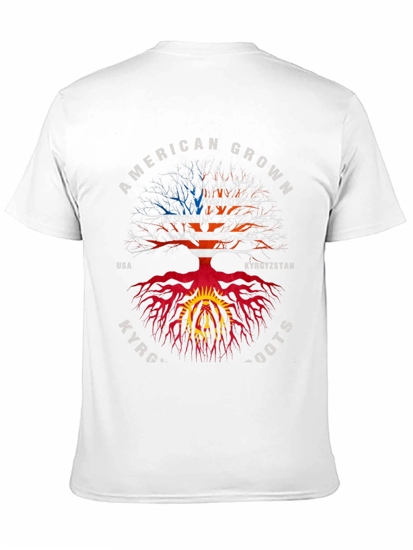 American Grown Kyrgyzstan Roots T-Shirt