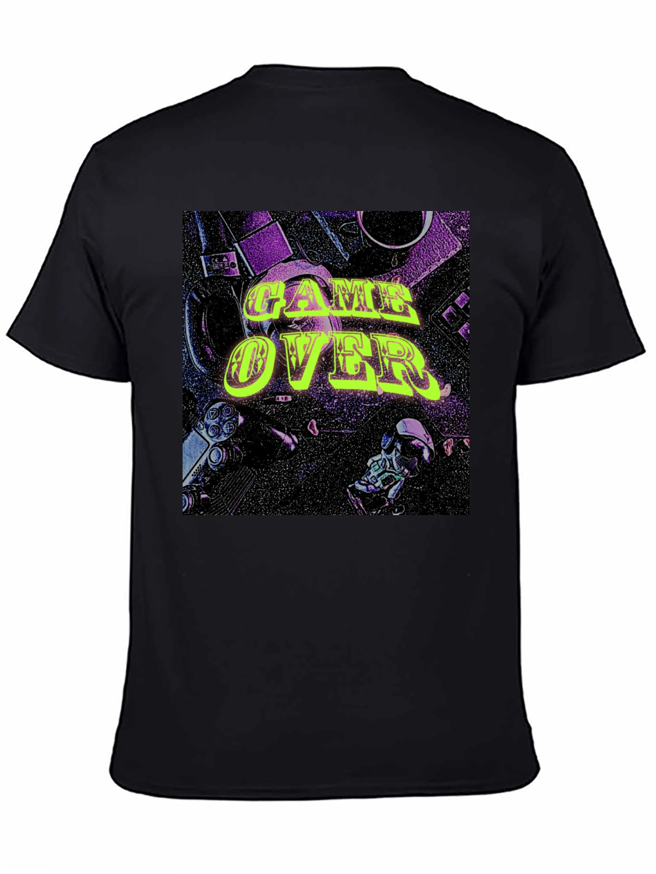 Game Over Graphic Tee - Gamer Style