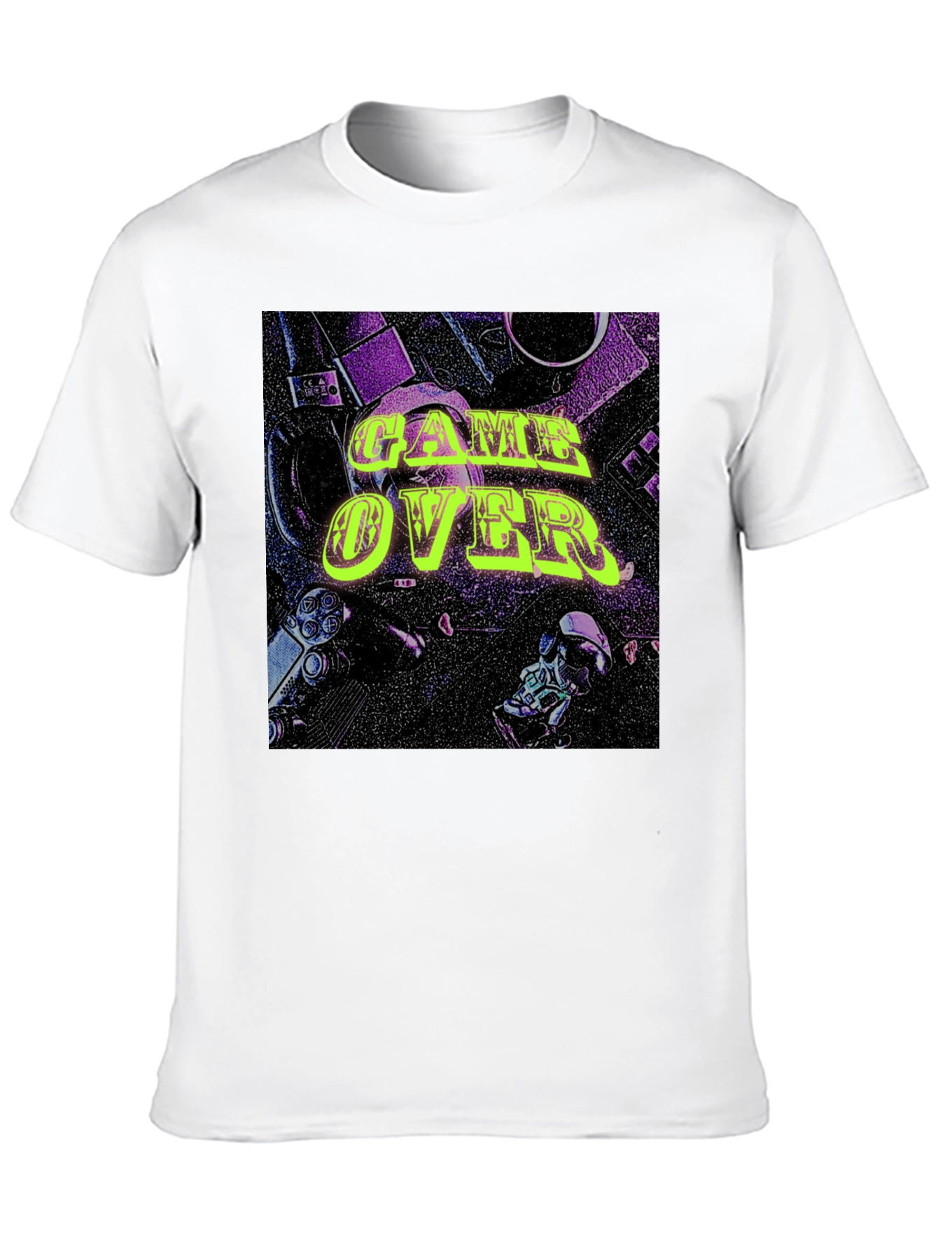 Game Over Graphic Tee - Gamer Style