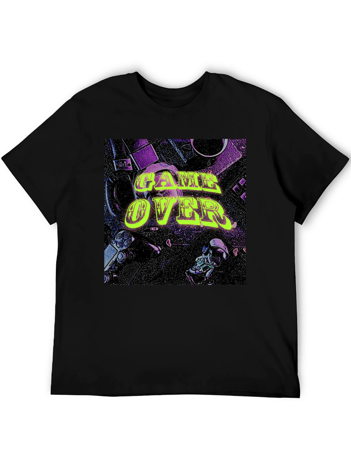 Game Over Graphic Tee - Gamer Style