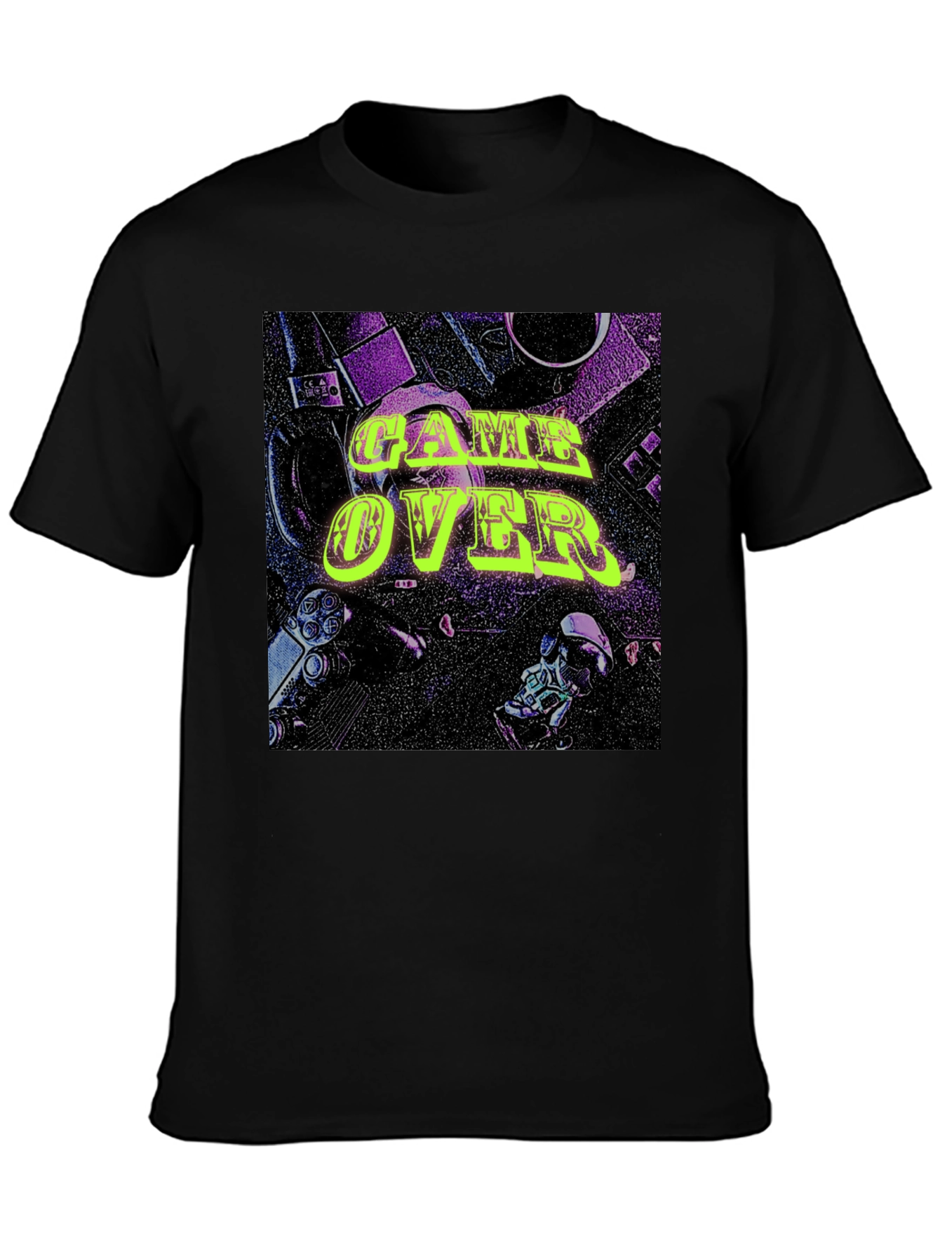 Game Over Graphic Tee - Gamer Style
