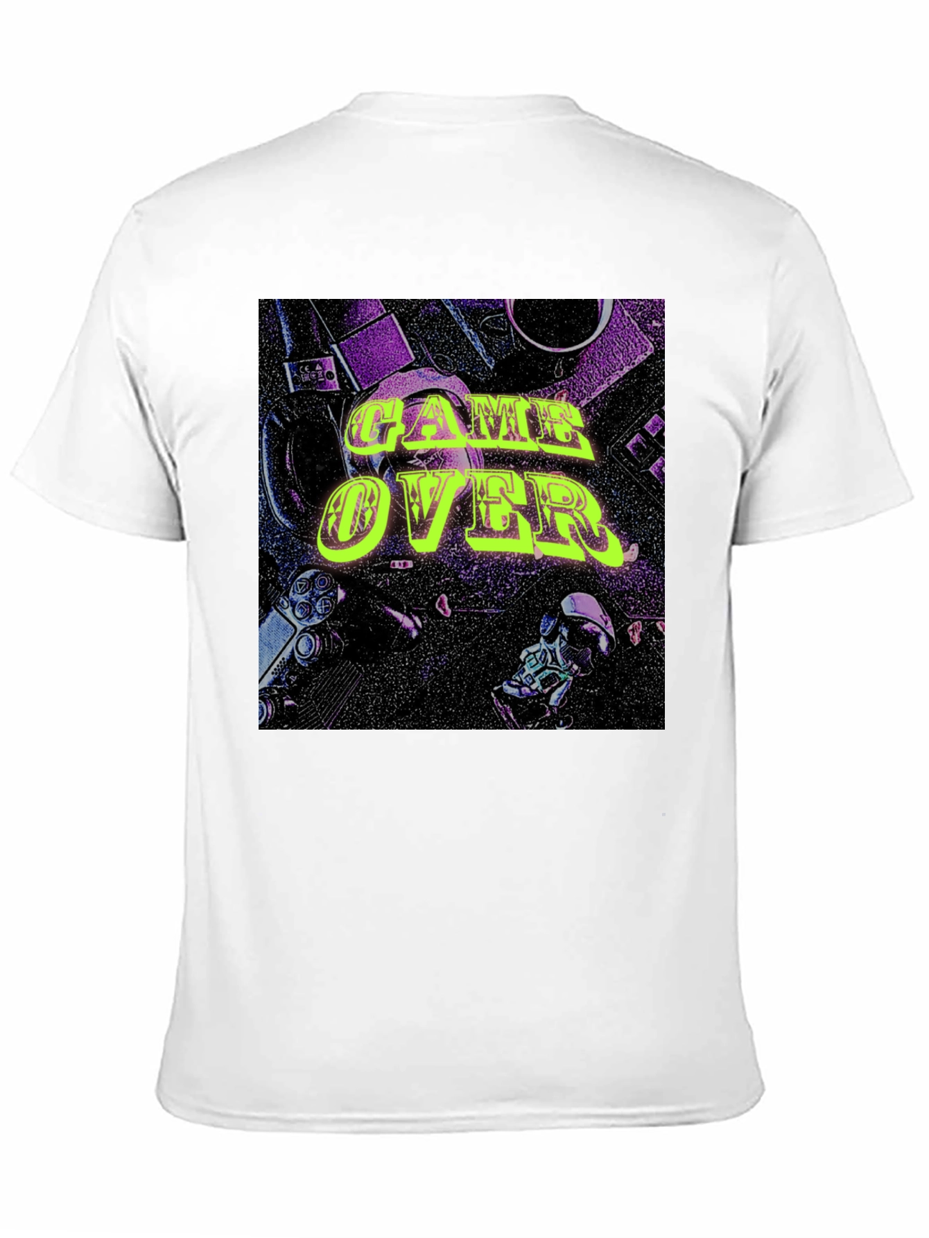 Game Over Graphic Tee - Gamer Style