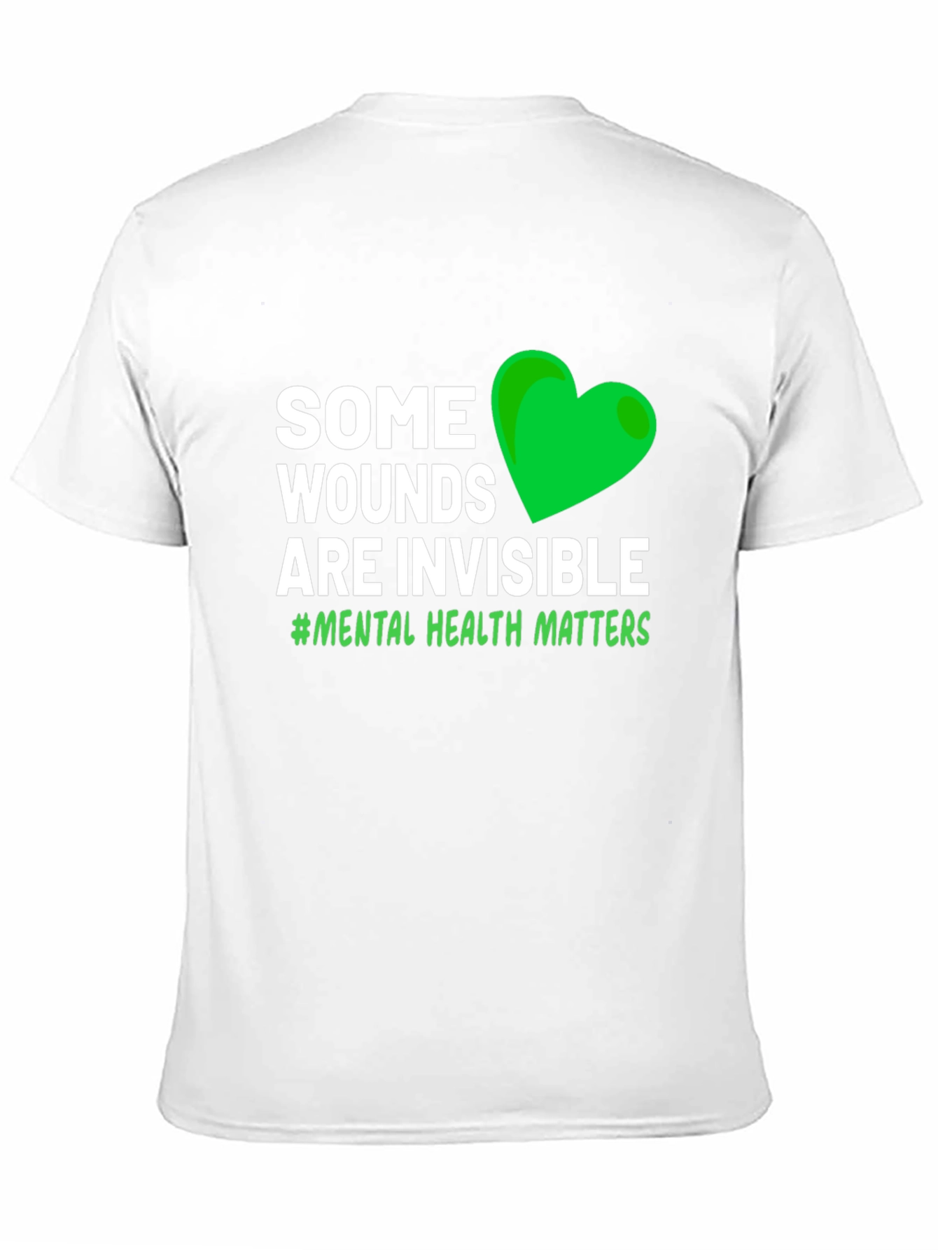 Mental Health Matters T-Shirt - Invisible Wounds