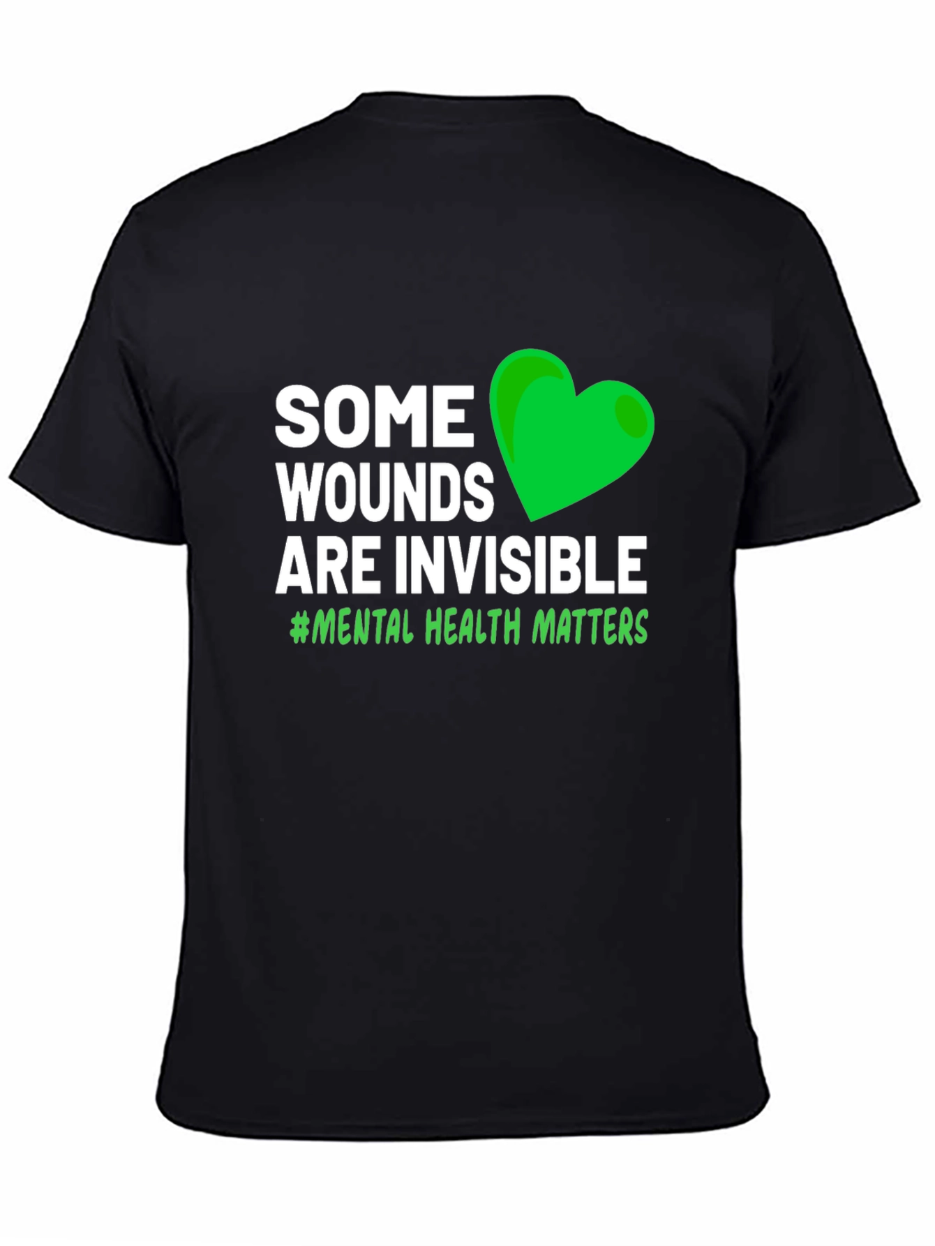 Mental Health Matters T-Shirt - Invisible Wounds