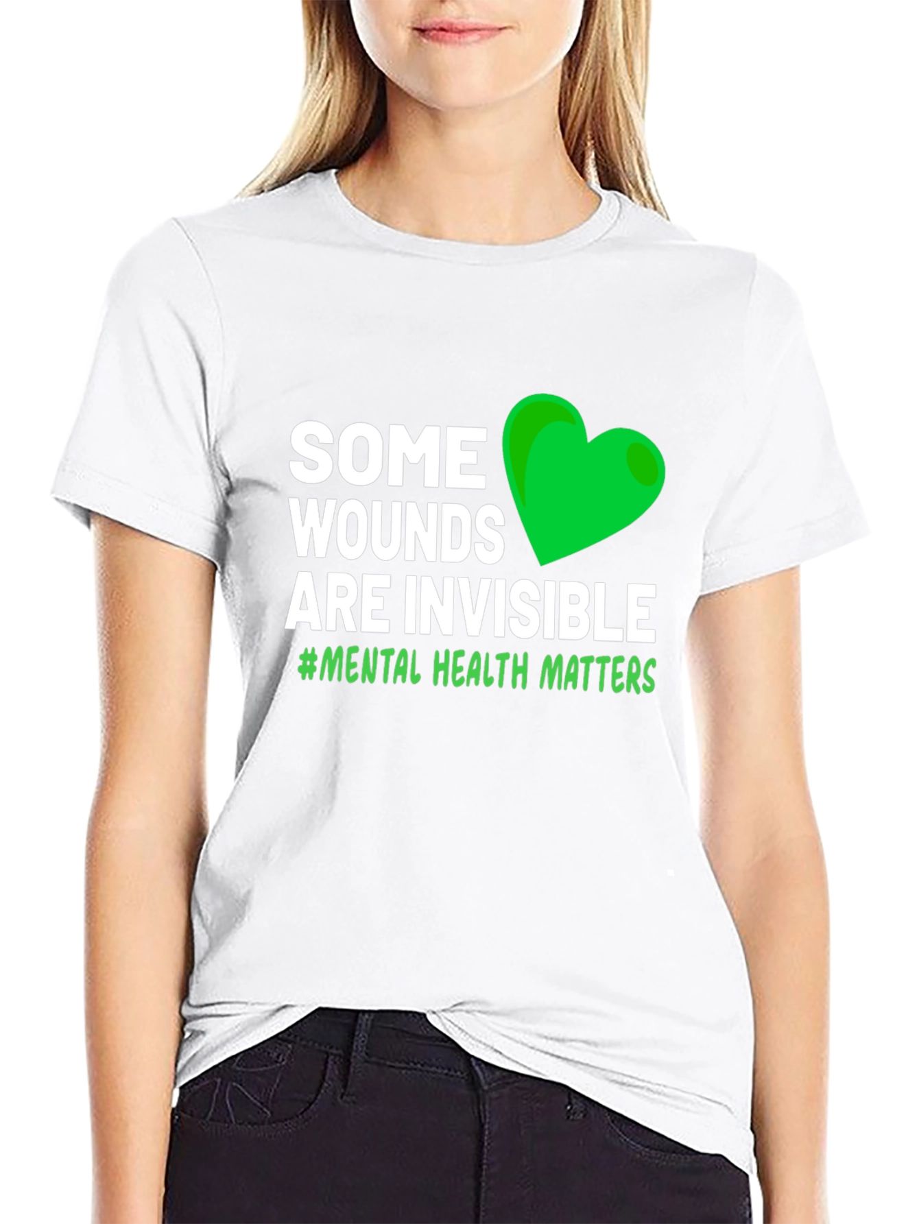 Mental Health Matters T-Shirt - Invisible Wounds