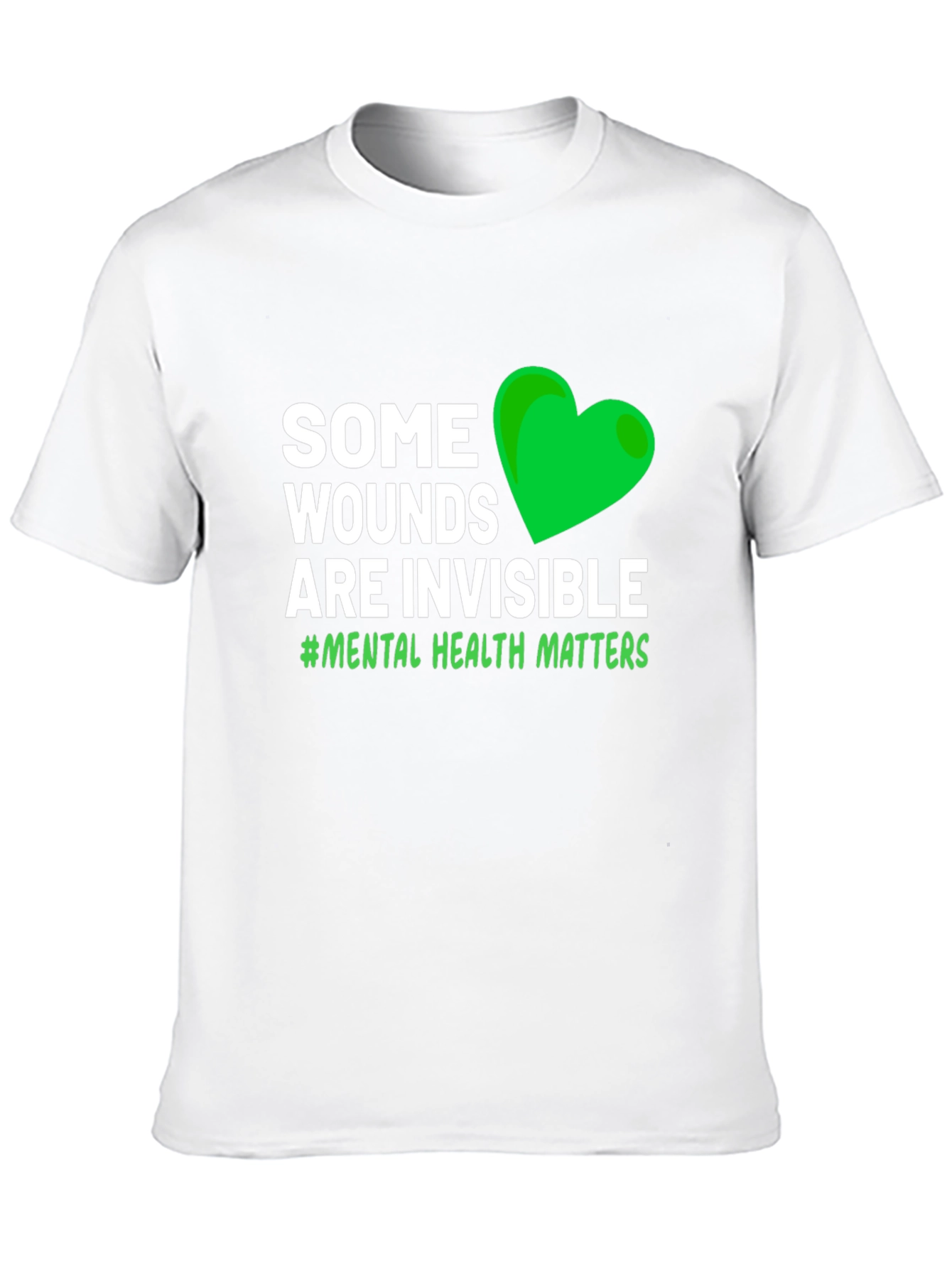 Mental Health Matters T-Shirt - Invisible Wounds