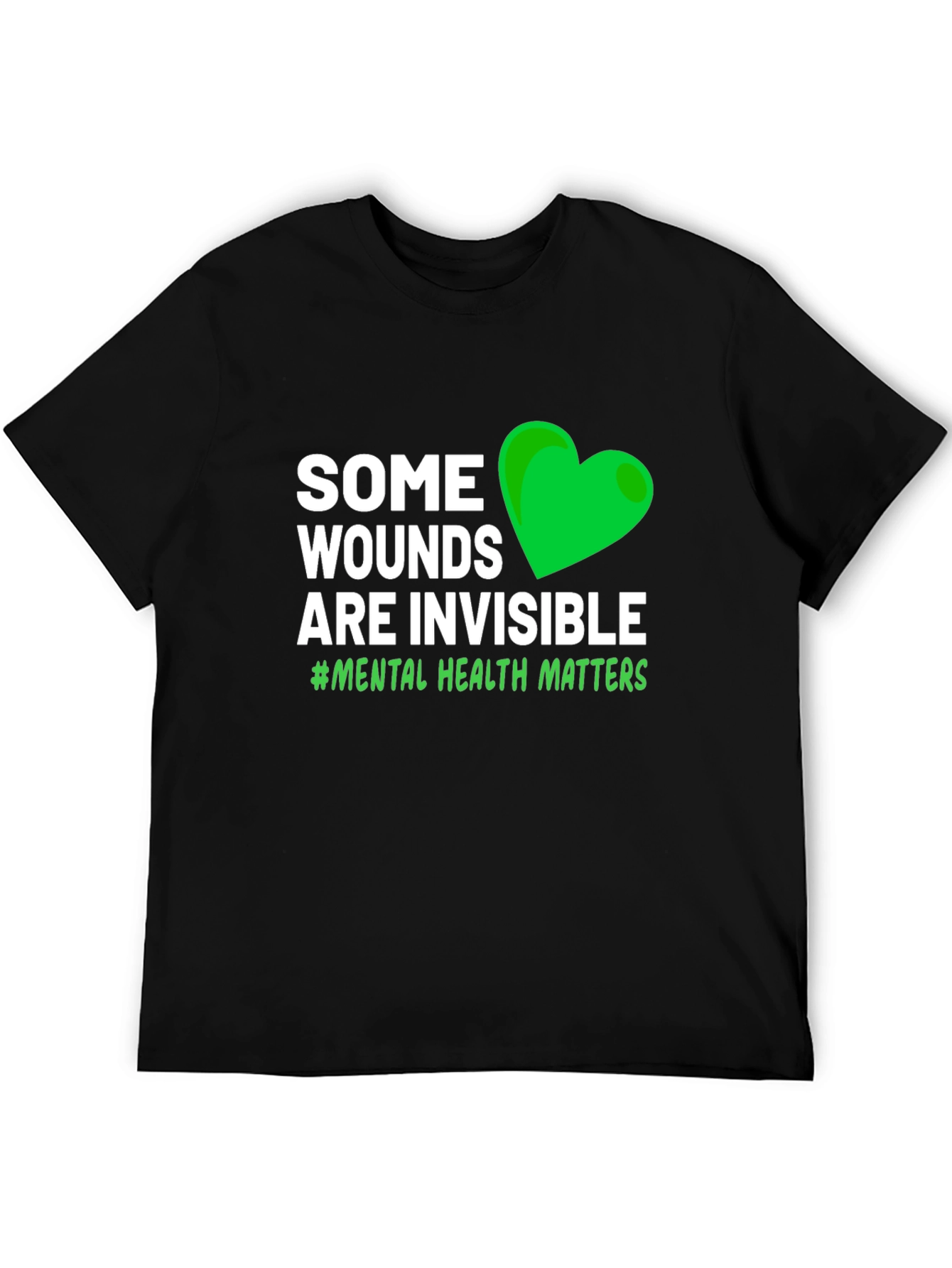Mental Health Matters T-Shirt - Invisible Wounds