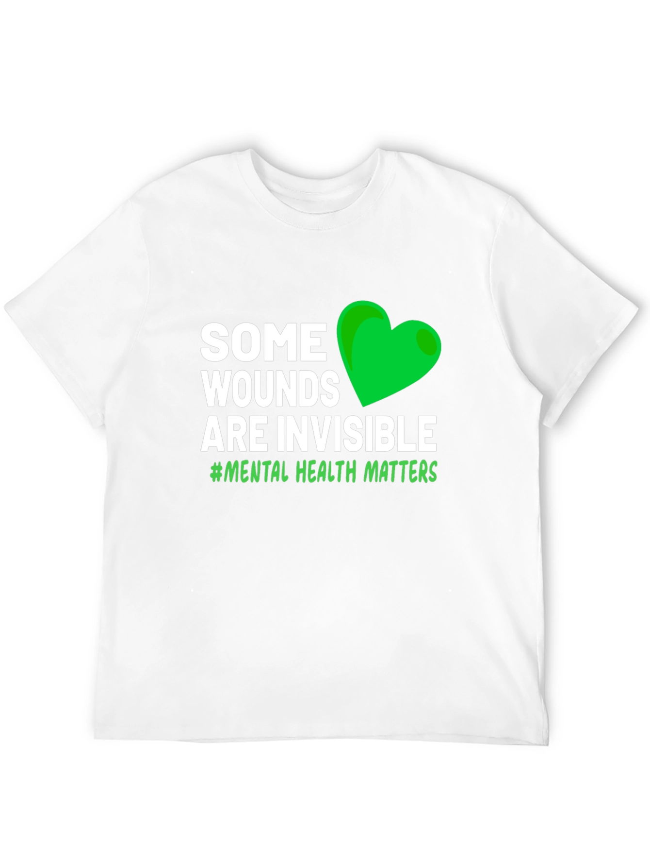 Mental Health Matters T-Shirt - Invisible Wounds