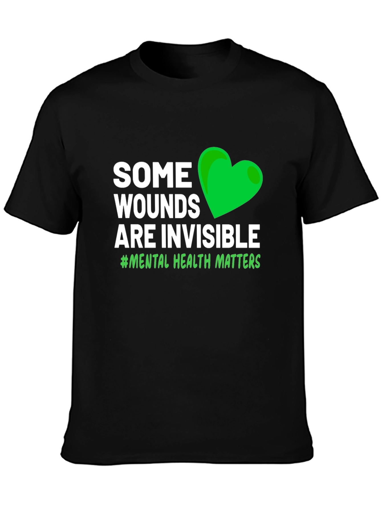 Mental Health Matters T-Shirt - Invisible Wounds