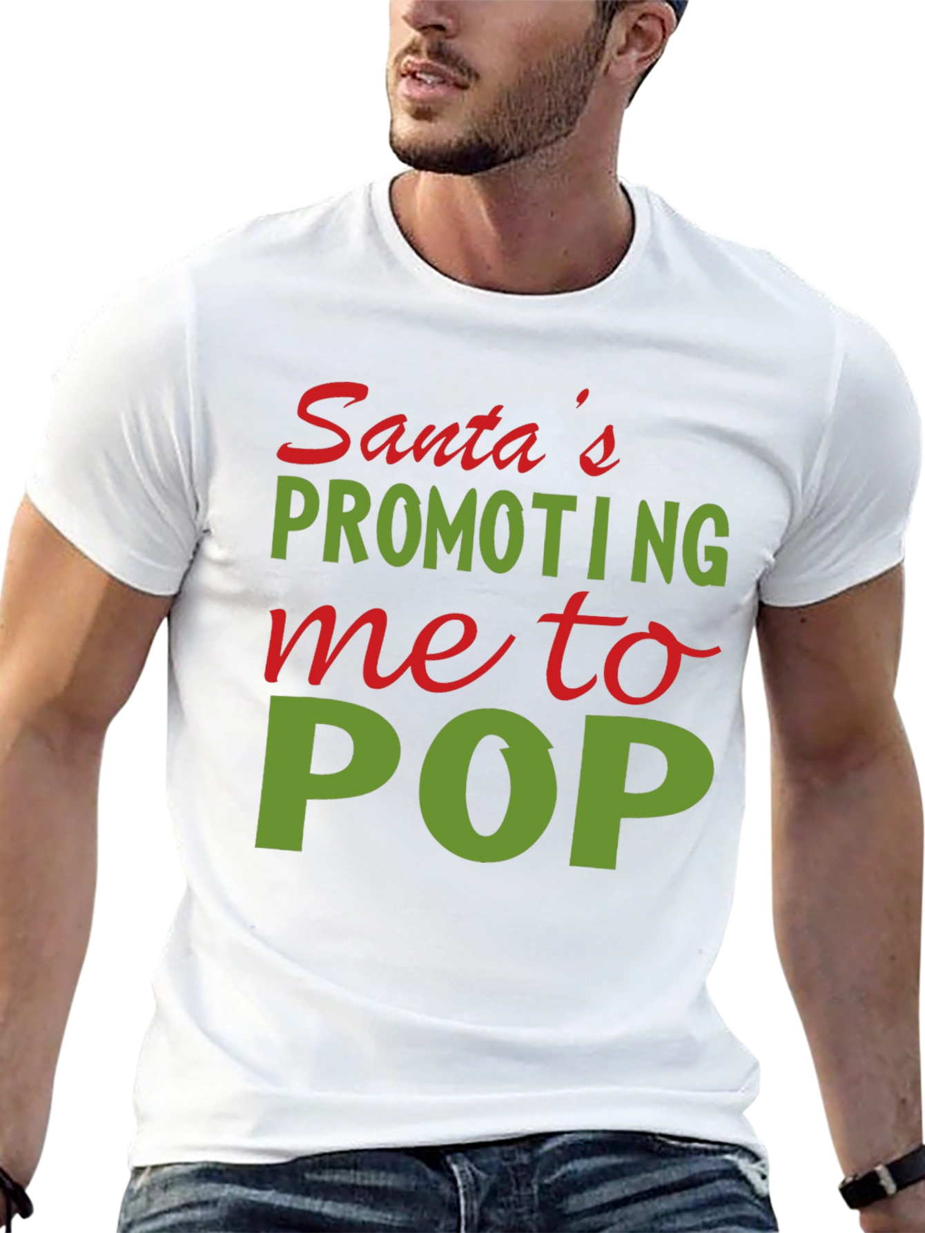 Santas Promoting Me to POP T-Shirt