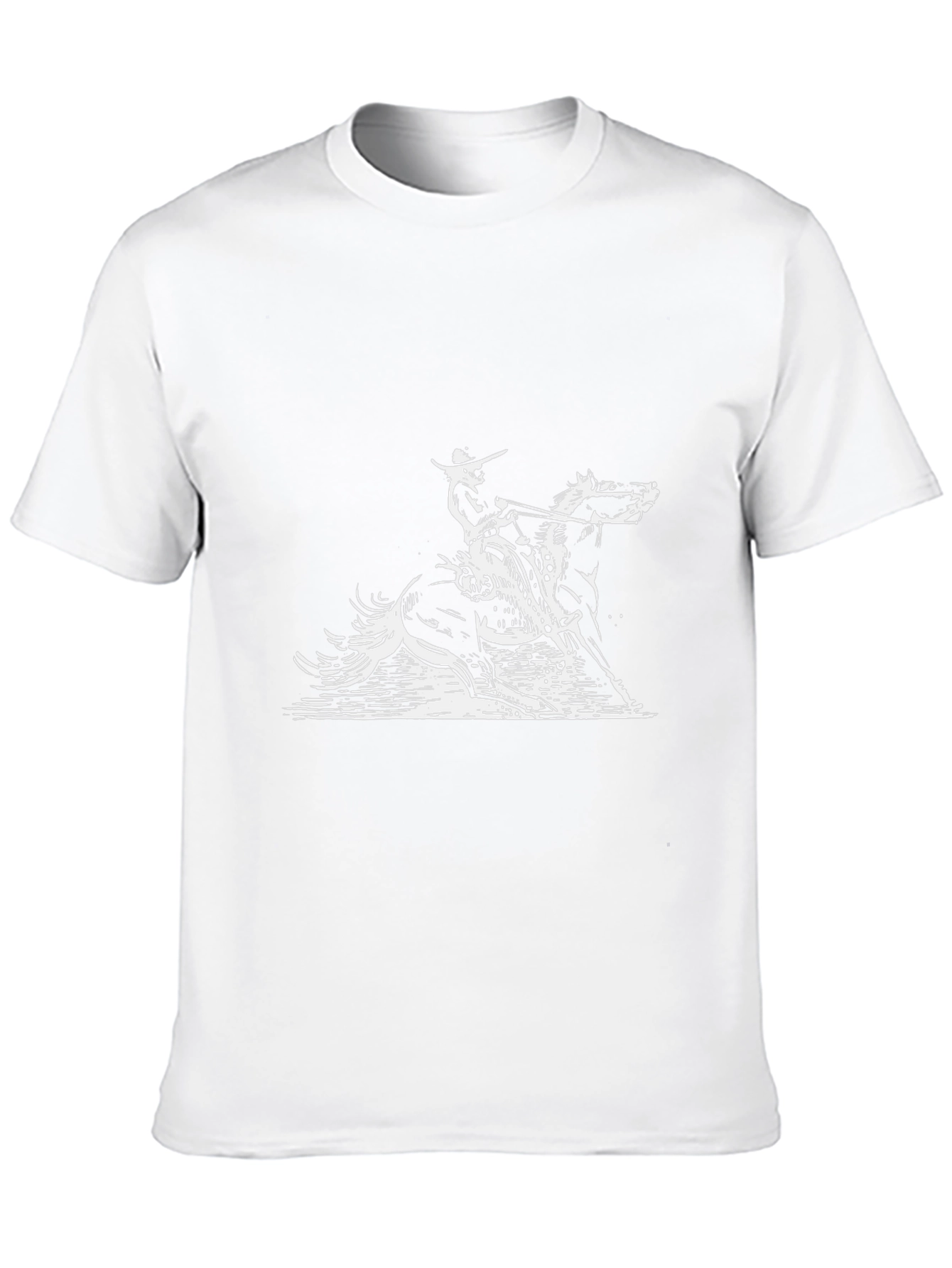 Black Rodeo Rider Graphic Tee