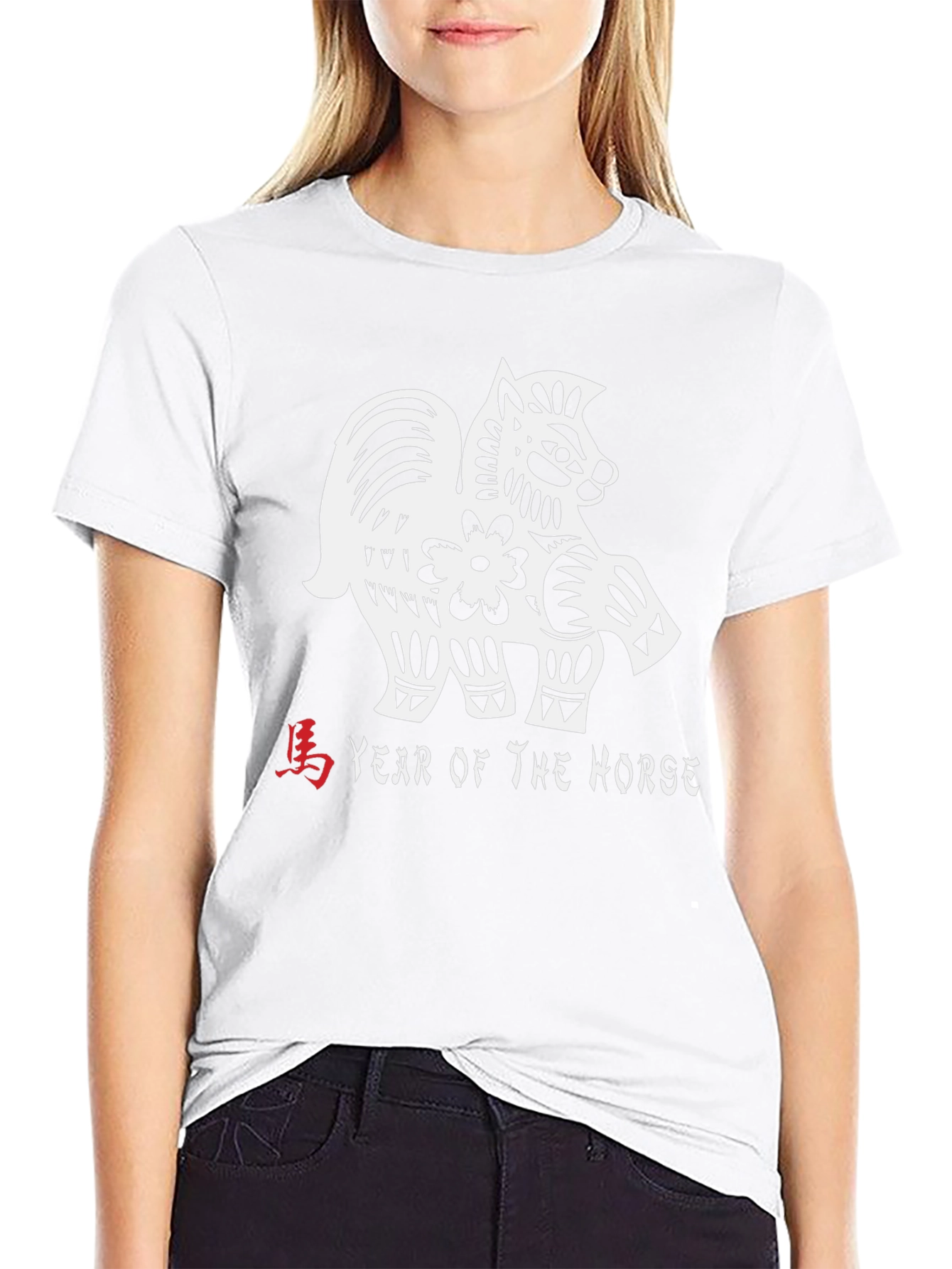 Year of the Horse Graphic Tee - Black